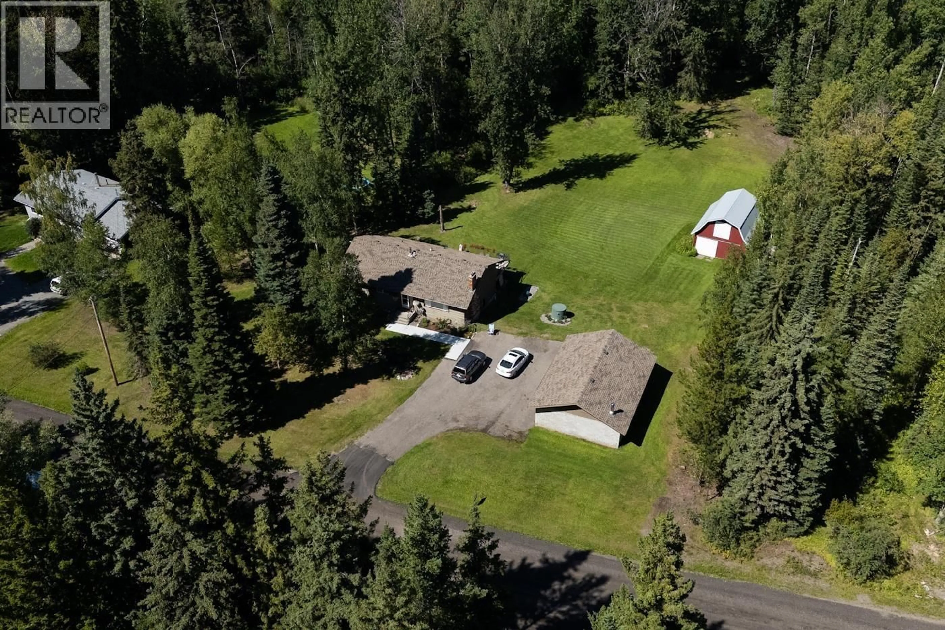A pic from outside/outdoor area/front of a property/back of a property/a pic from drone, unknown for 9766 HALDI ROAD, Prince George British Columbia V2N6J5