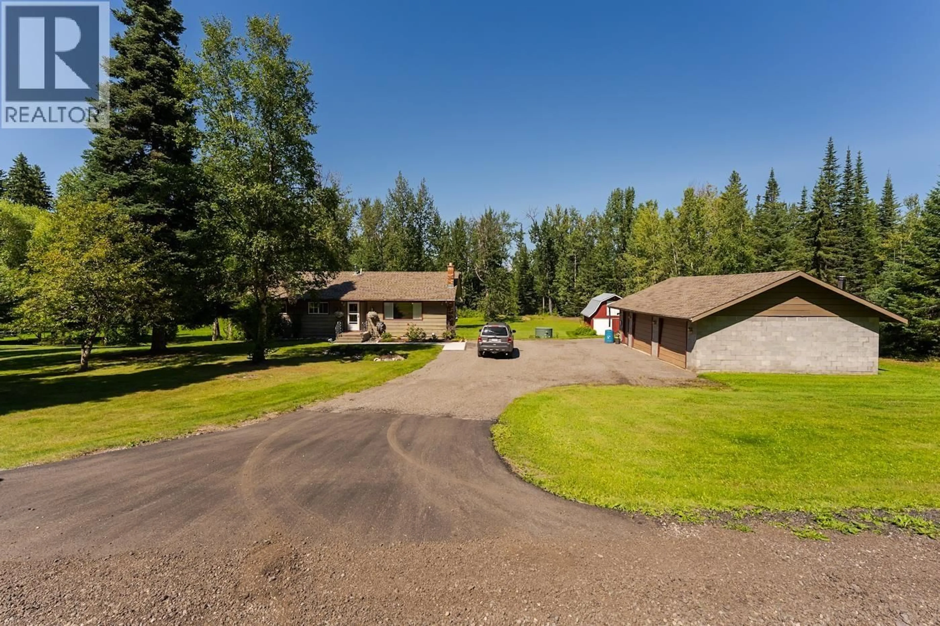 A pic from outside/outdoor area/front of a property/back of a property/a pic from drone, unknown for 9766 HALDI ROAD, Prince George British Columbia V2N6J5
