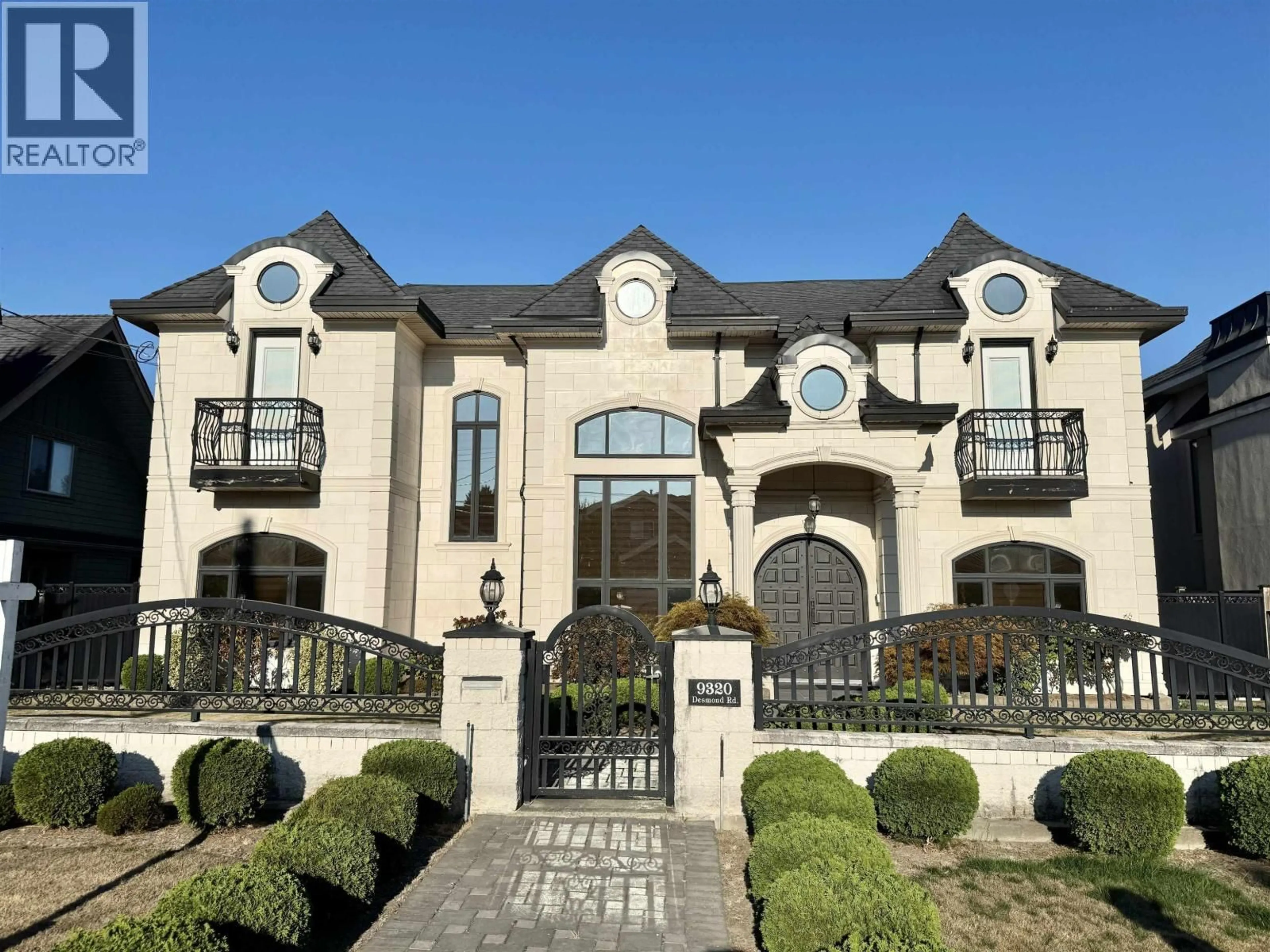 Home with brick exterior material, street for 9320 DESMOND ROAD, Richmond British Columbia V7E1P9