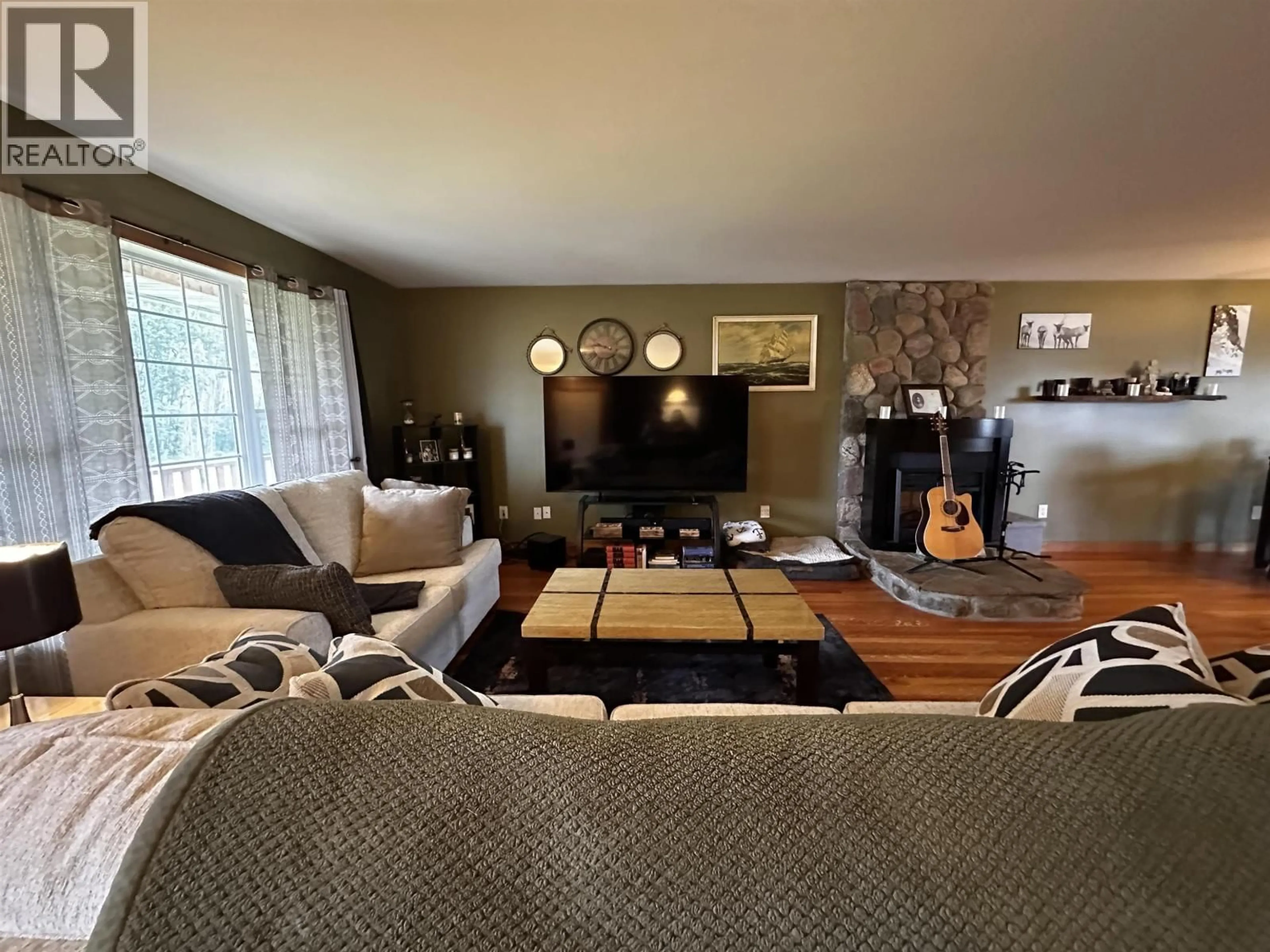 Living room with furniture, unknown for 4410 52 AVENUE, Fort Nelson British Columbia V0C1R0