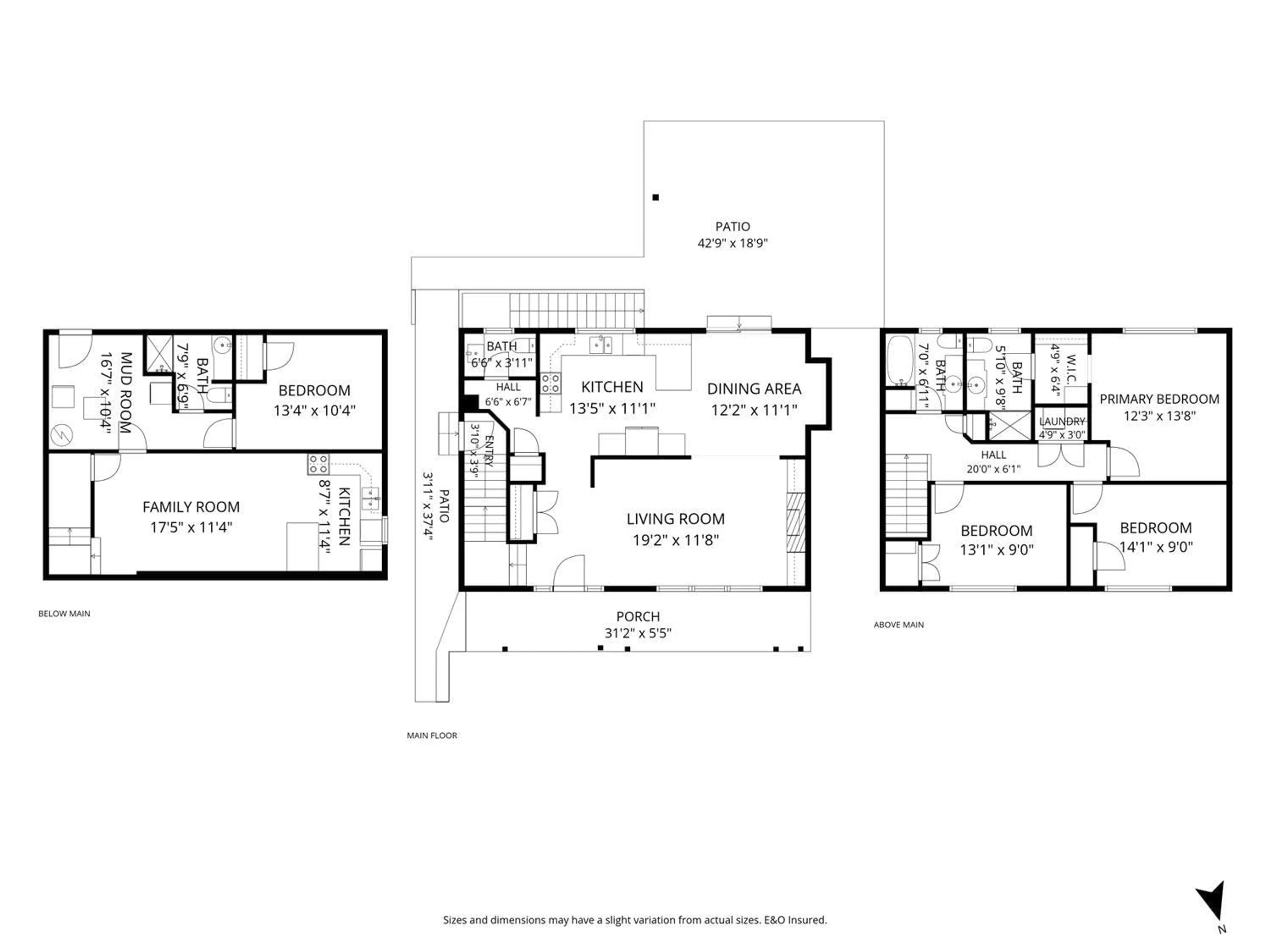 Floor plan for 45387 JEWEL AVENUE, Chilliwack British Columbia V2R4C2