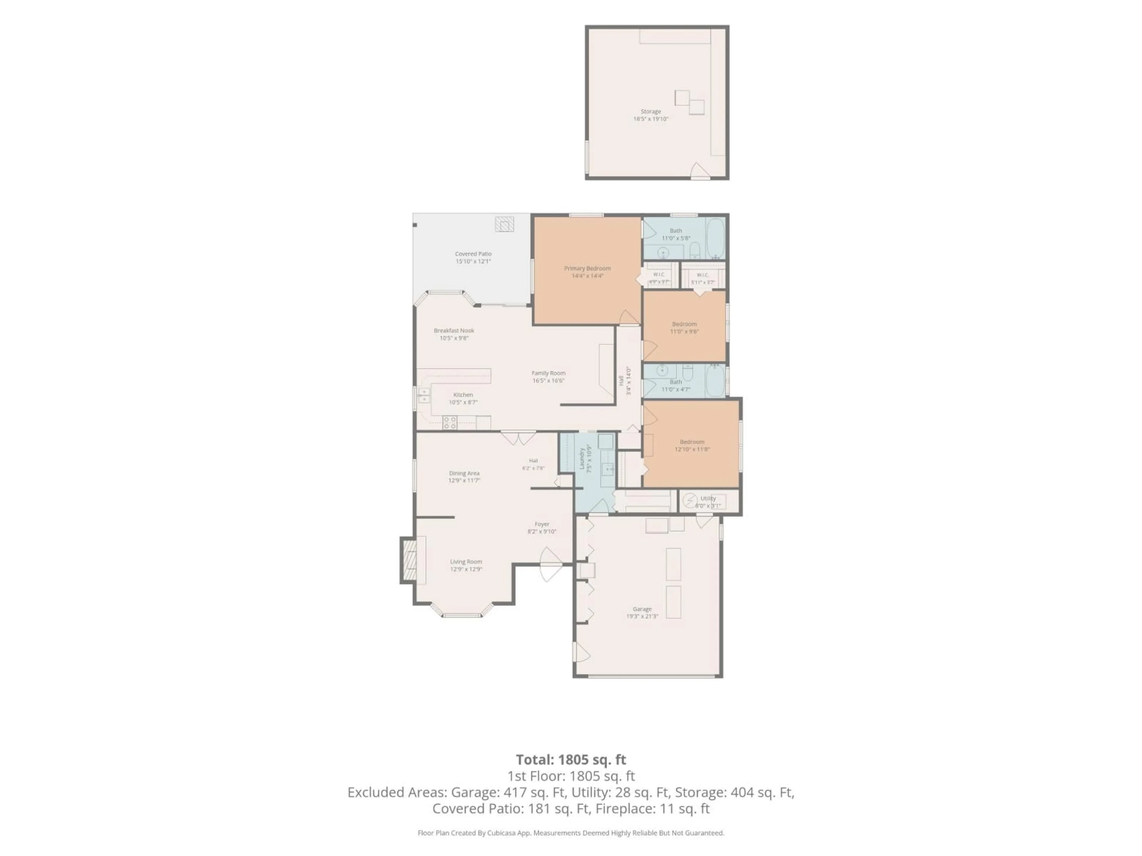 Floor plan for 46669 RAMONA DRIVE, Chilliwack British Columbia V2P8B4