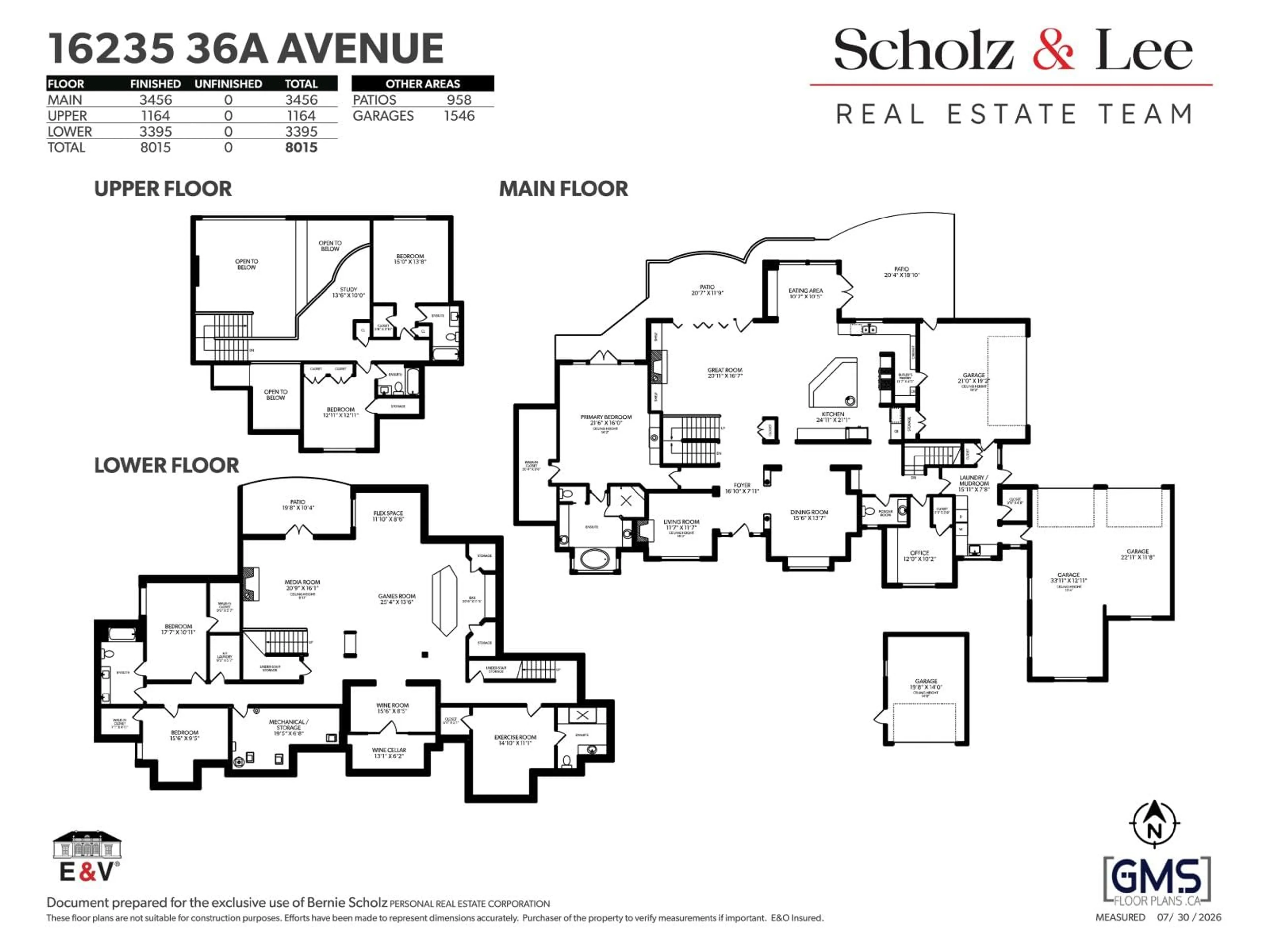 Floor plan for 16235 36A AVENUE, Surrey British Columbia V3Z0X5