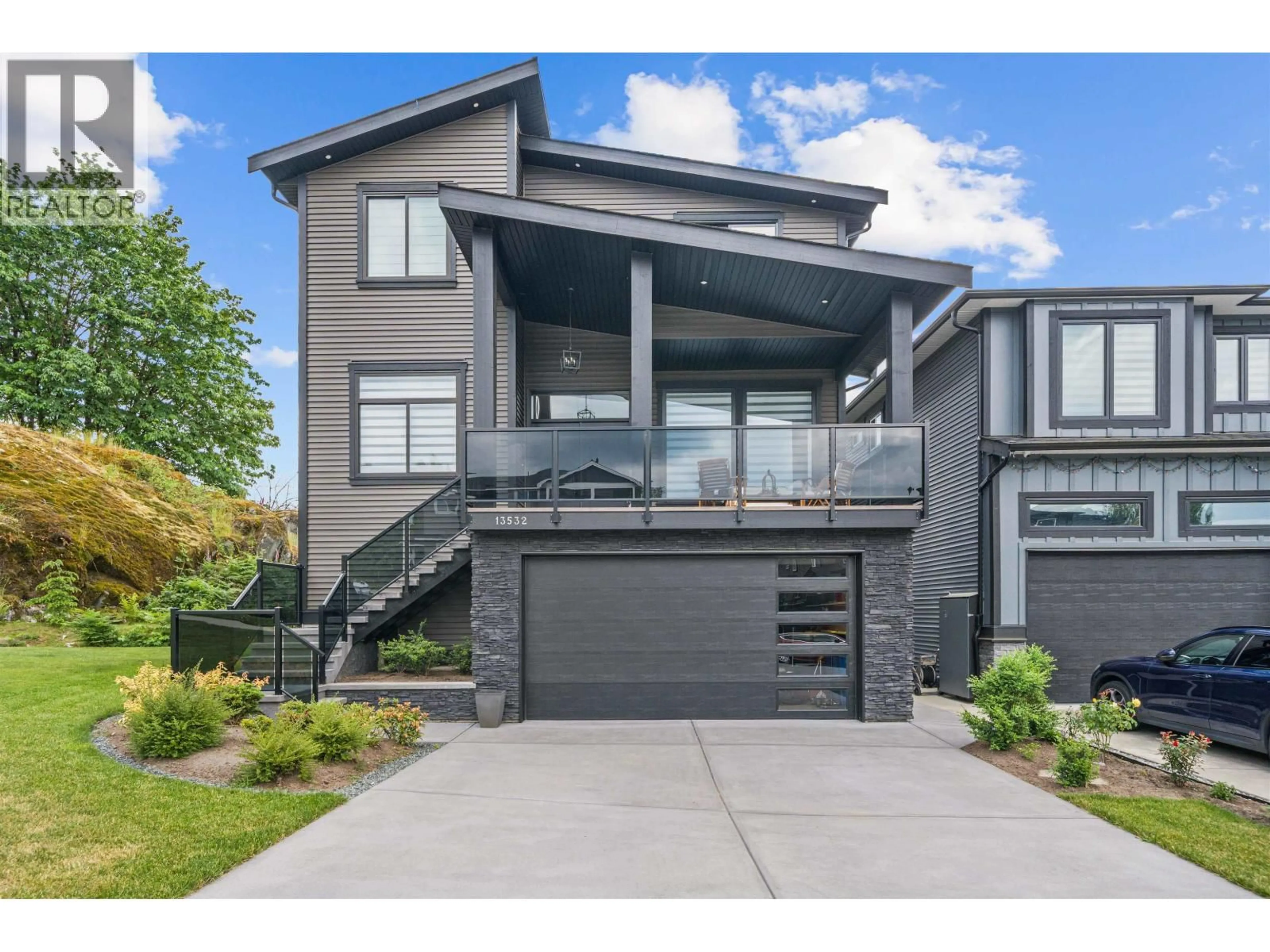 Home with vinyl exterior material, street for 13532 BIRDTAIL DRIVE, Maple Ridge British Columbia V4R0J2