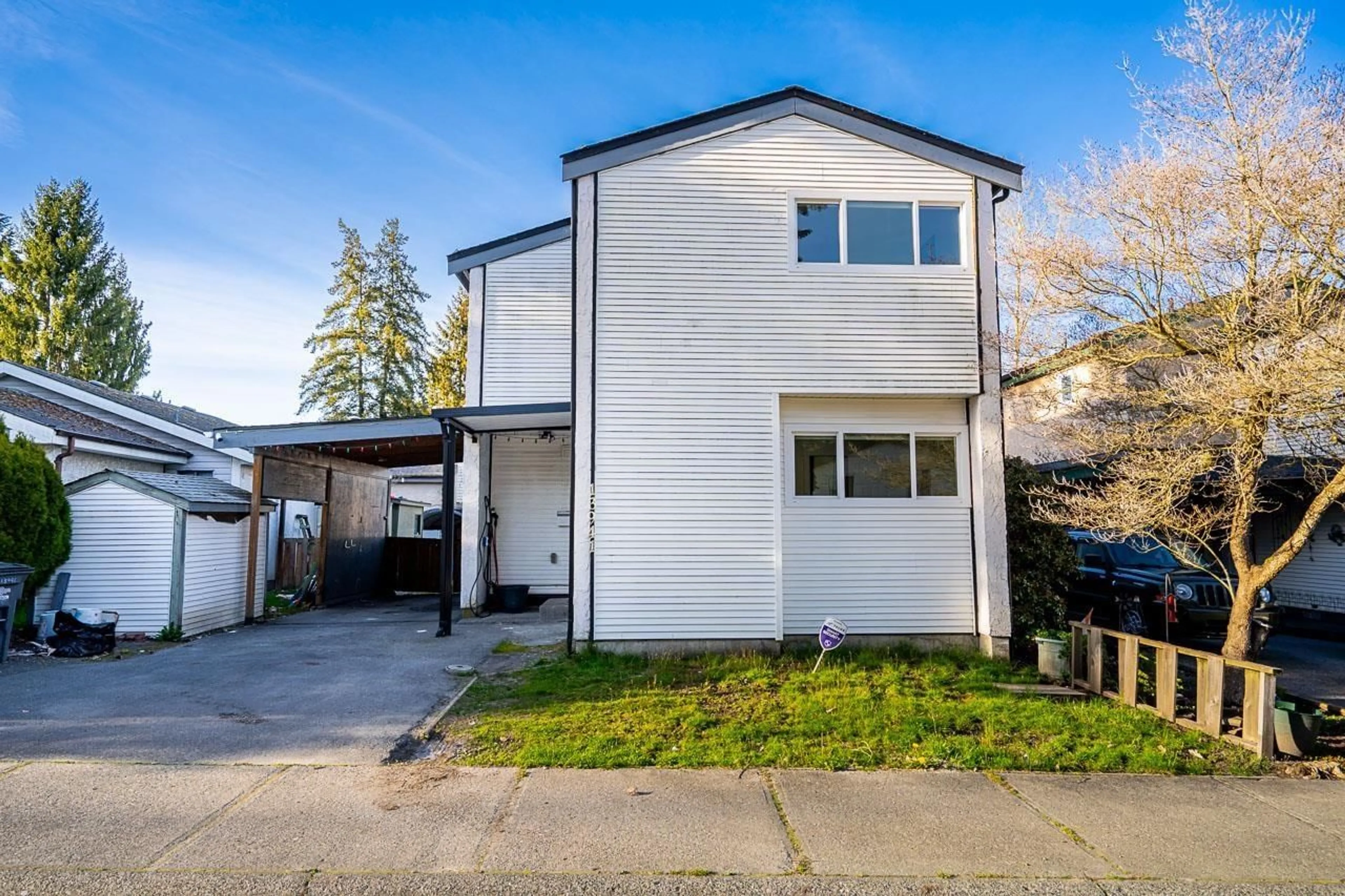 Home with vinyl exterior material, street for 13941 80A AVENUE, Surrey British Columbia V3W6P5