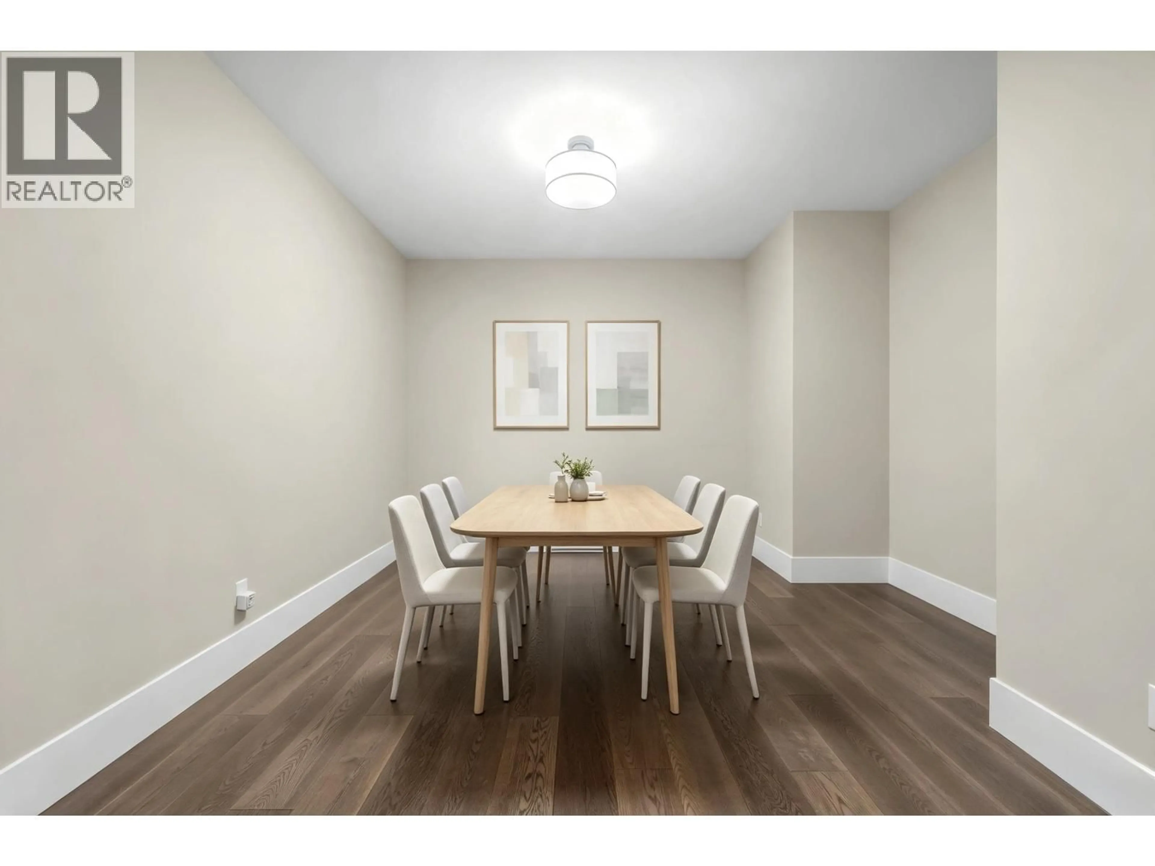 Dining room, wood/laminate floor for 610 THIRTEENTH STREET, New Westminster British Columbia V3M4M2