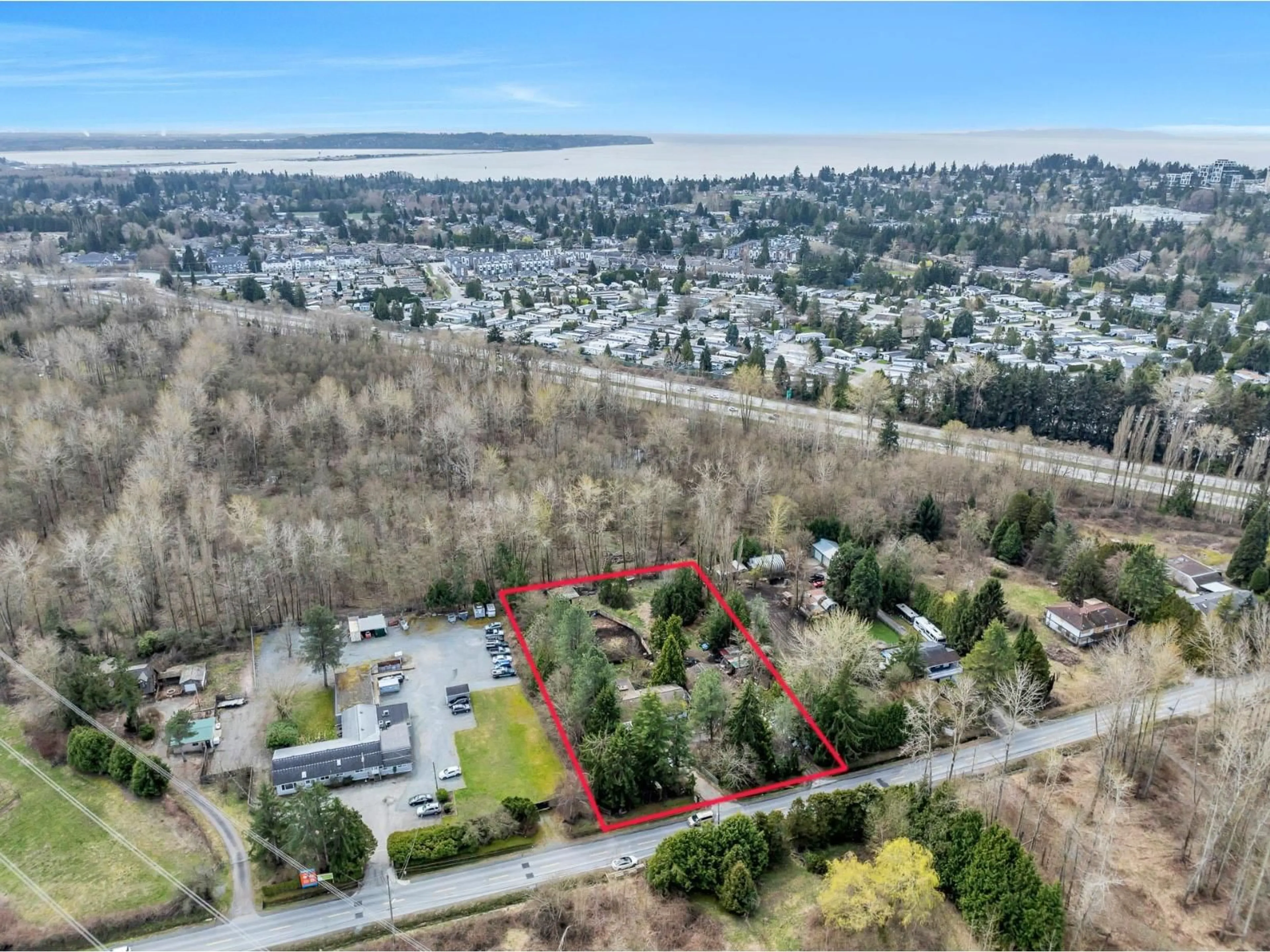 A pic from outside/outdoor area/front of a property/back of a property/a pic from drone, unknown for 16216 20 AVENUE, Surrey British Columbia V3Z9M8