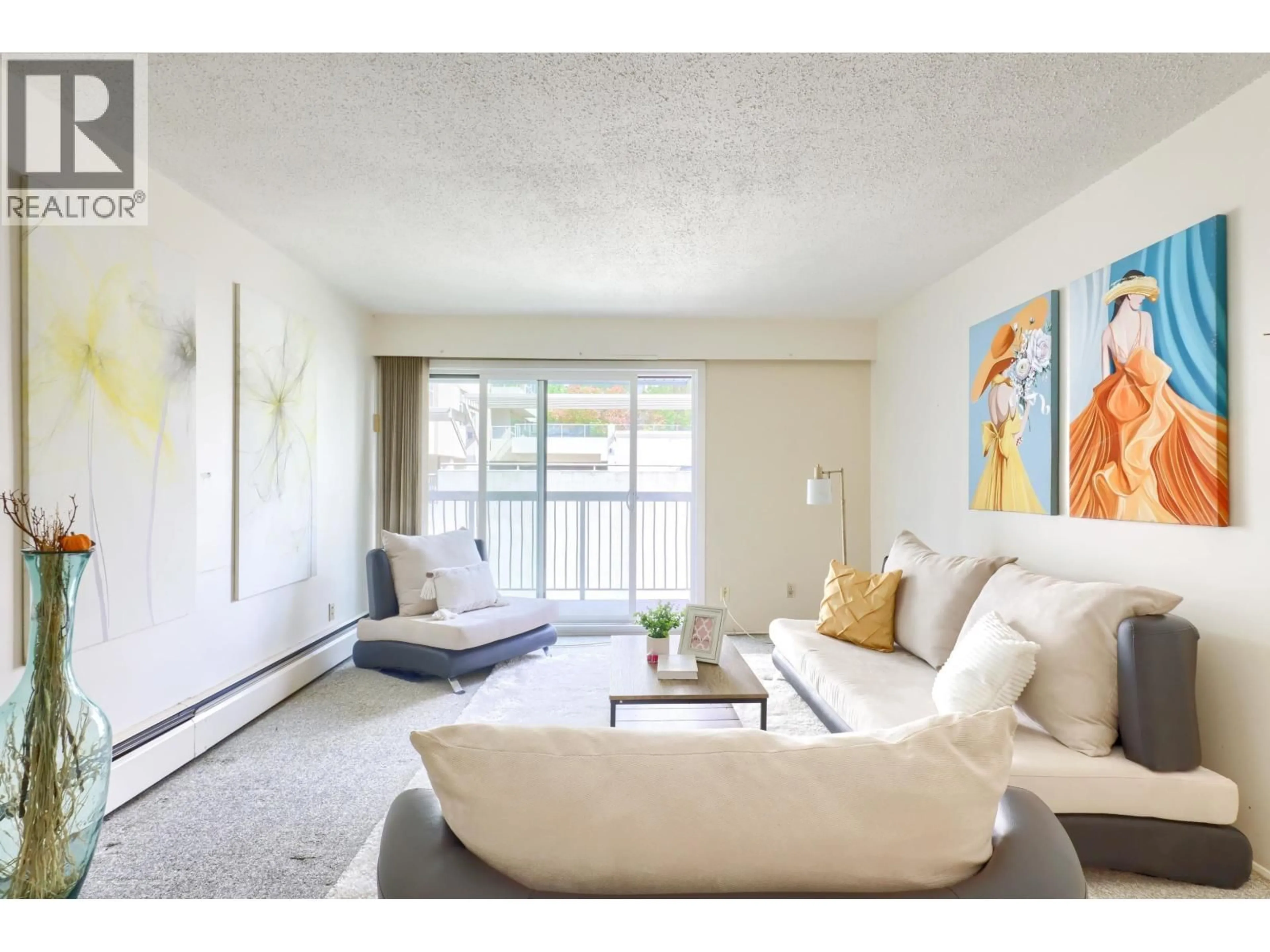 Living room with furniture, unknown for 208 - 6340 BUSWELL STREET, Richmond British Columbia V6Y2E9
