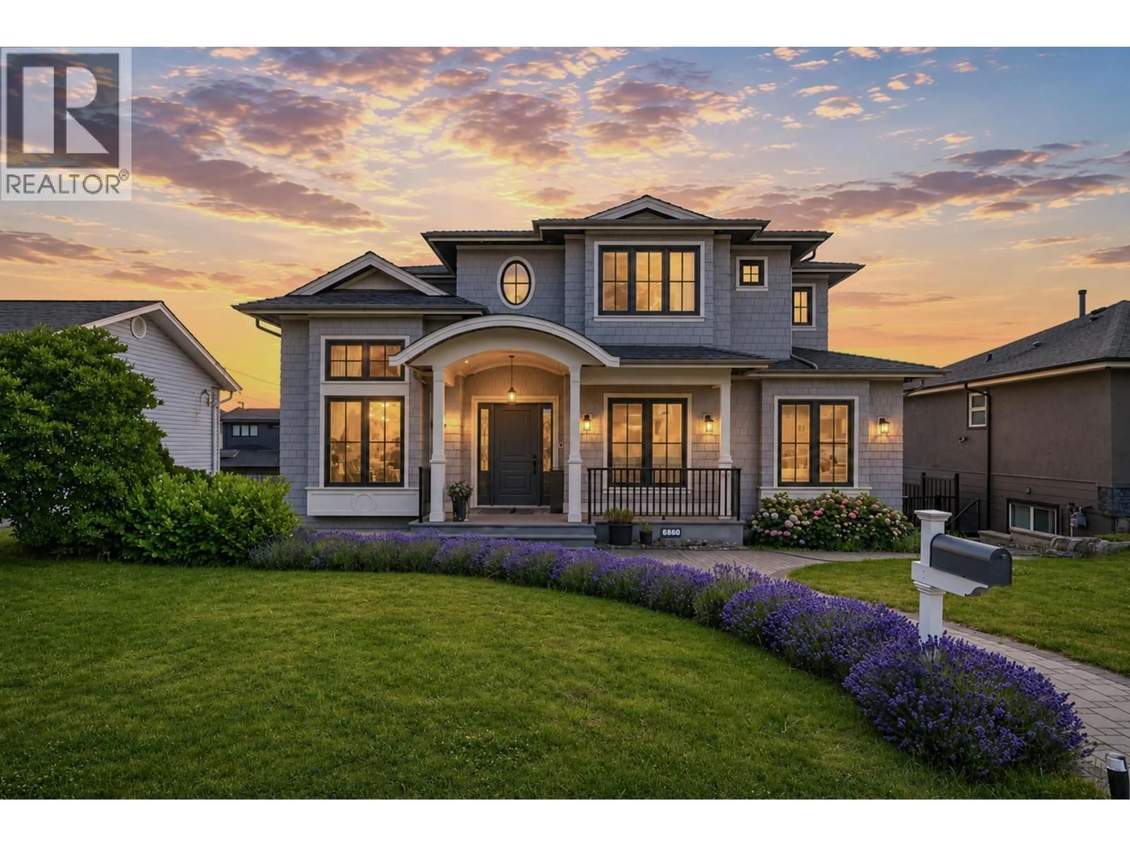 Home with brick exterior material, street for 6860 HYCREST DRIVE, Burnaby British Columbia V5B2X2