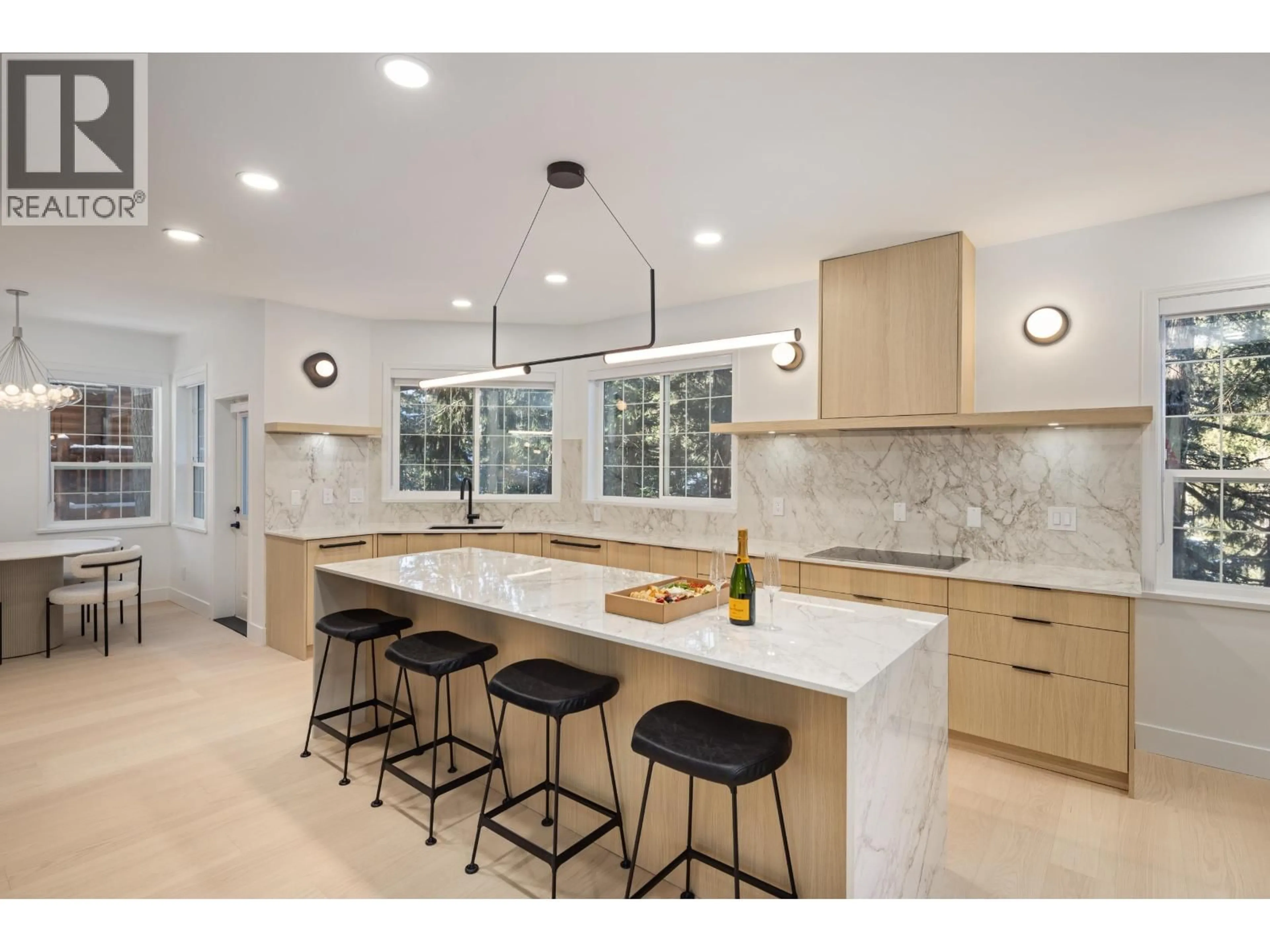 Contemporary kitchen, ceramic/tile floor for 2741 COYOTE PLACE, Whistler British Columbia V8E0A8