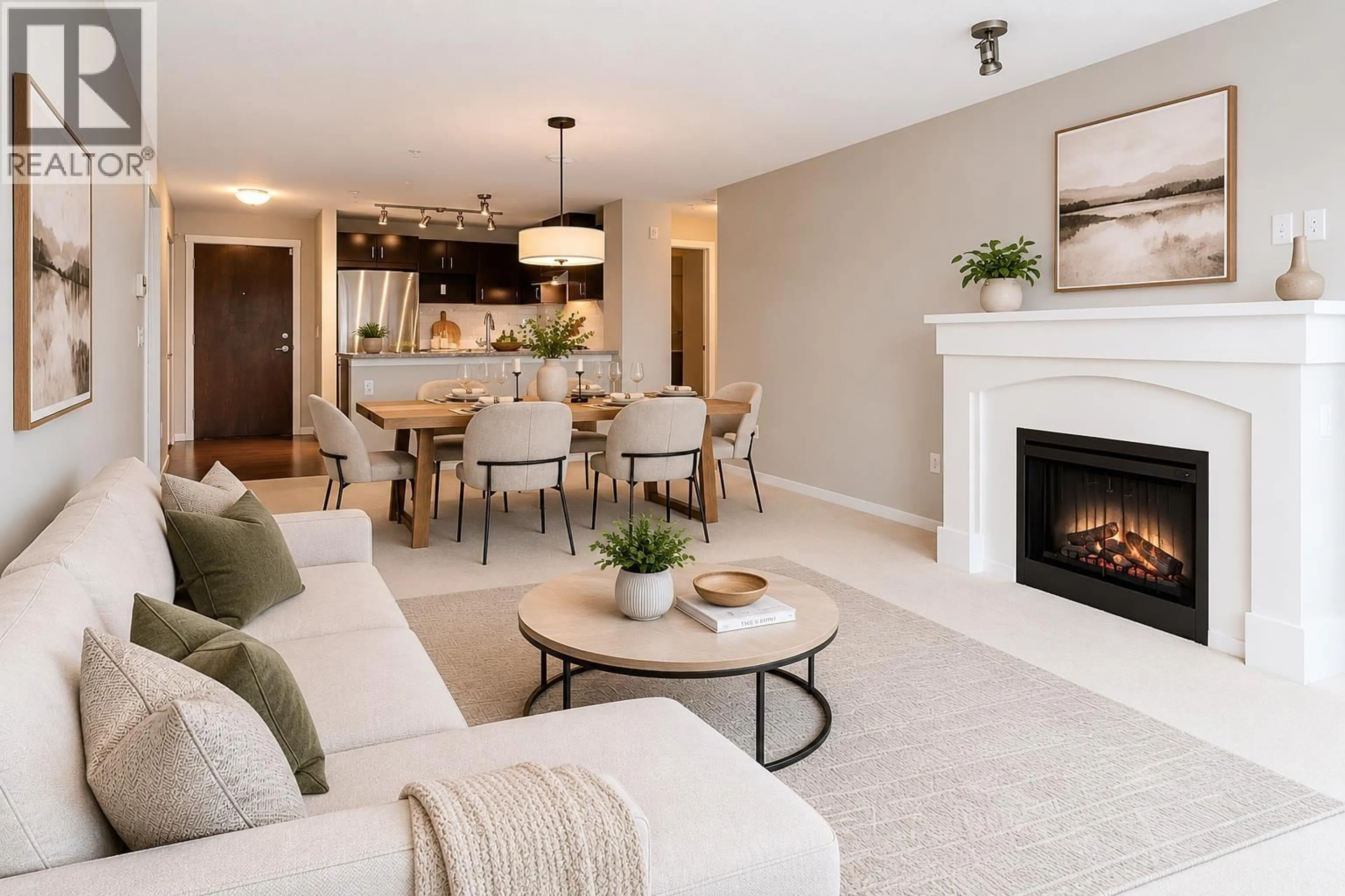 Living room with furniture, unknown for 405 - 3110 DAYANEE SPRINGS BOULEVARD, Coquitlam British Columbia V3E0B4