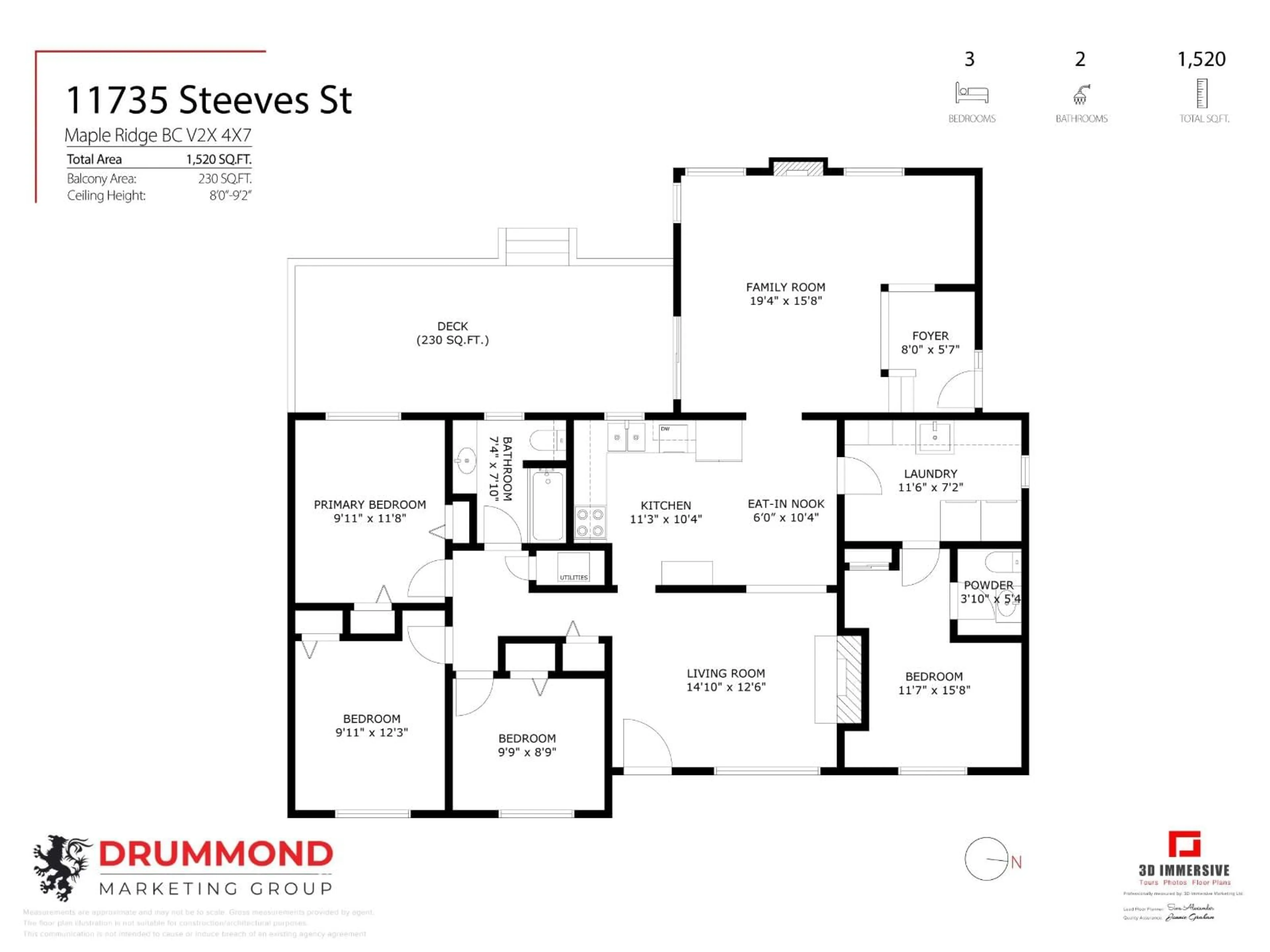 Floor plan for 35280 EWERT AVENUE, Mission British Columbia V2V0G3