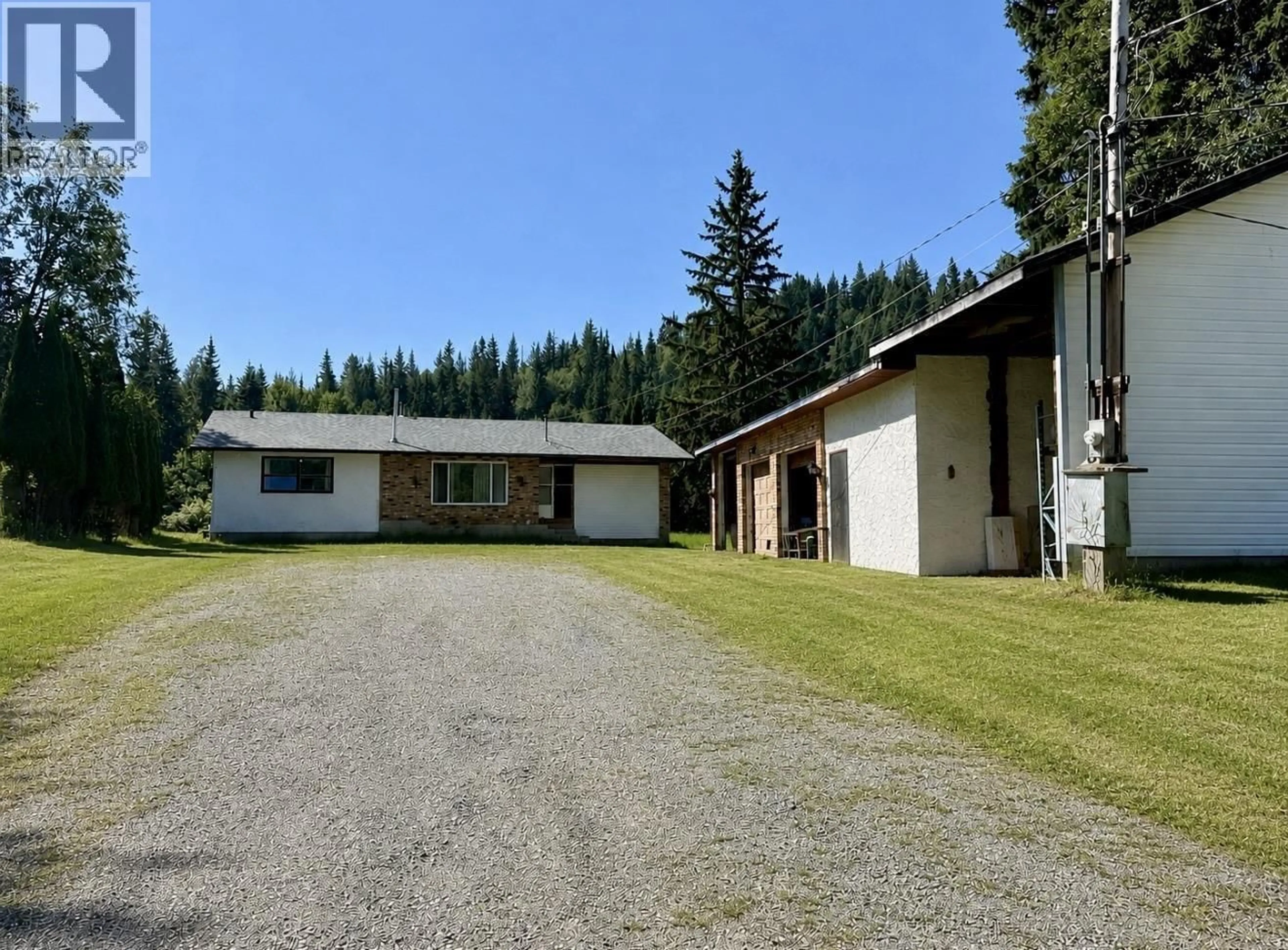 A pic from outside/outdoor area/front of a property/back of a property/a pic from drone, unknown for 2855 SILVERCREST ROAD, Prince George British Columbia V2K1R3