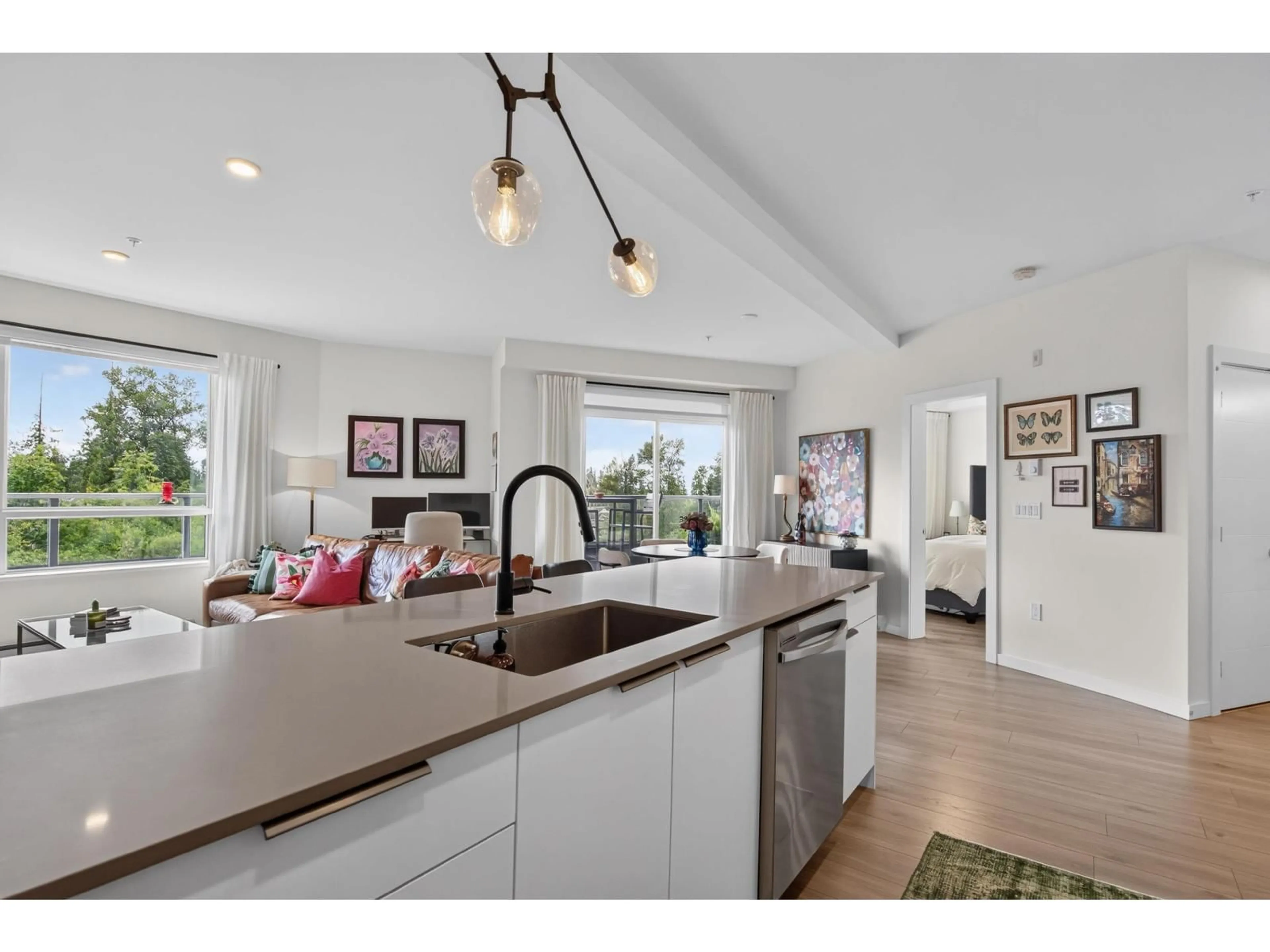 Open concept kitchen, unknown for 516 - 7920 206 STREET, Langley British Columbia V2Y3X1