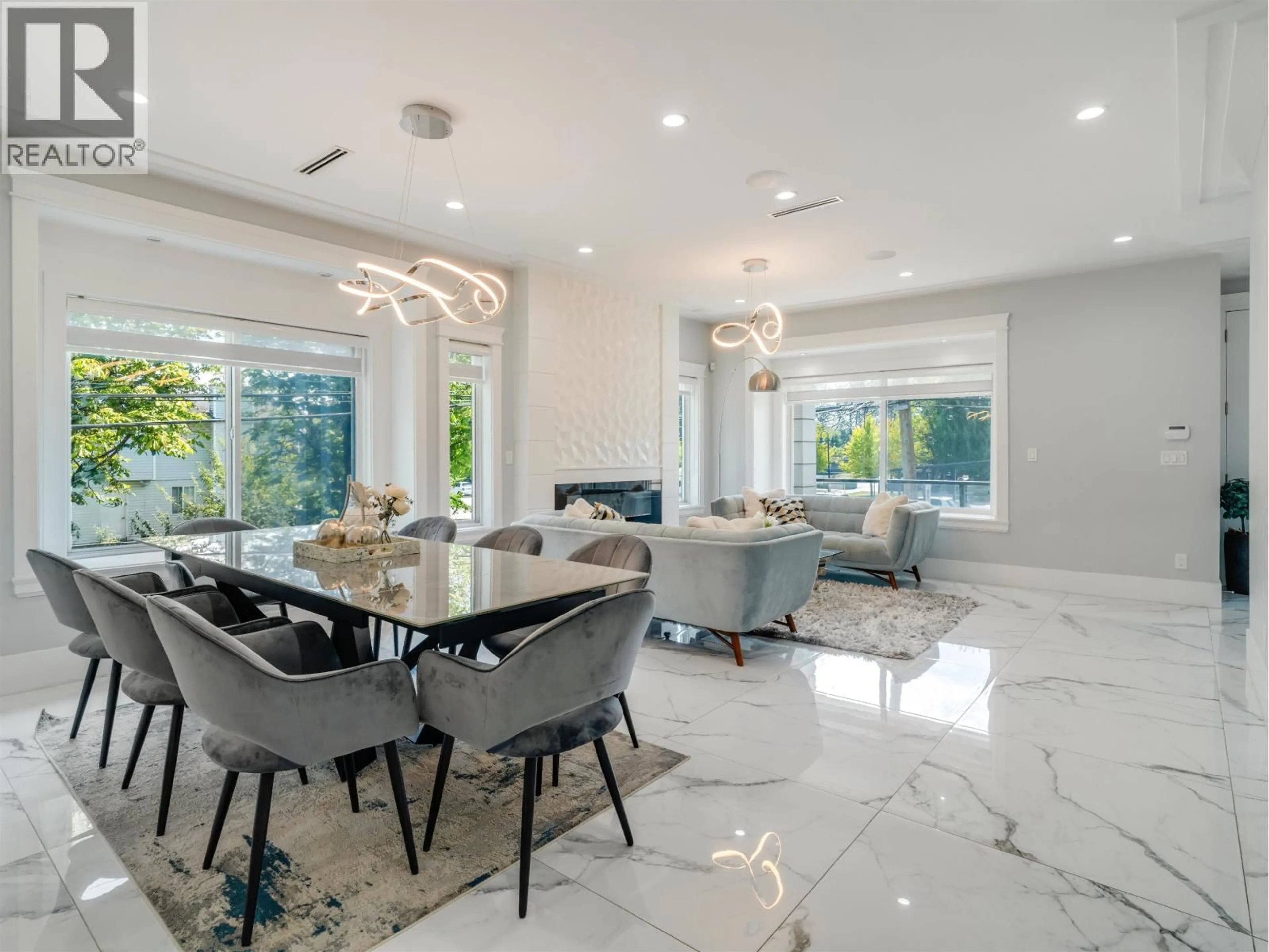Dining room, ceramic/tile floor for 501 EWEN AVENUE, New Westminster British Columbia V3M5B6