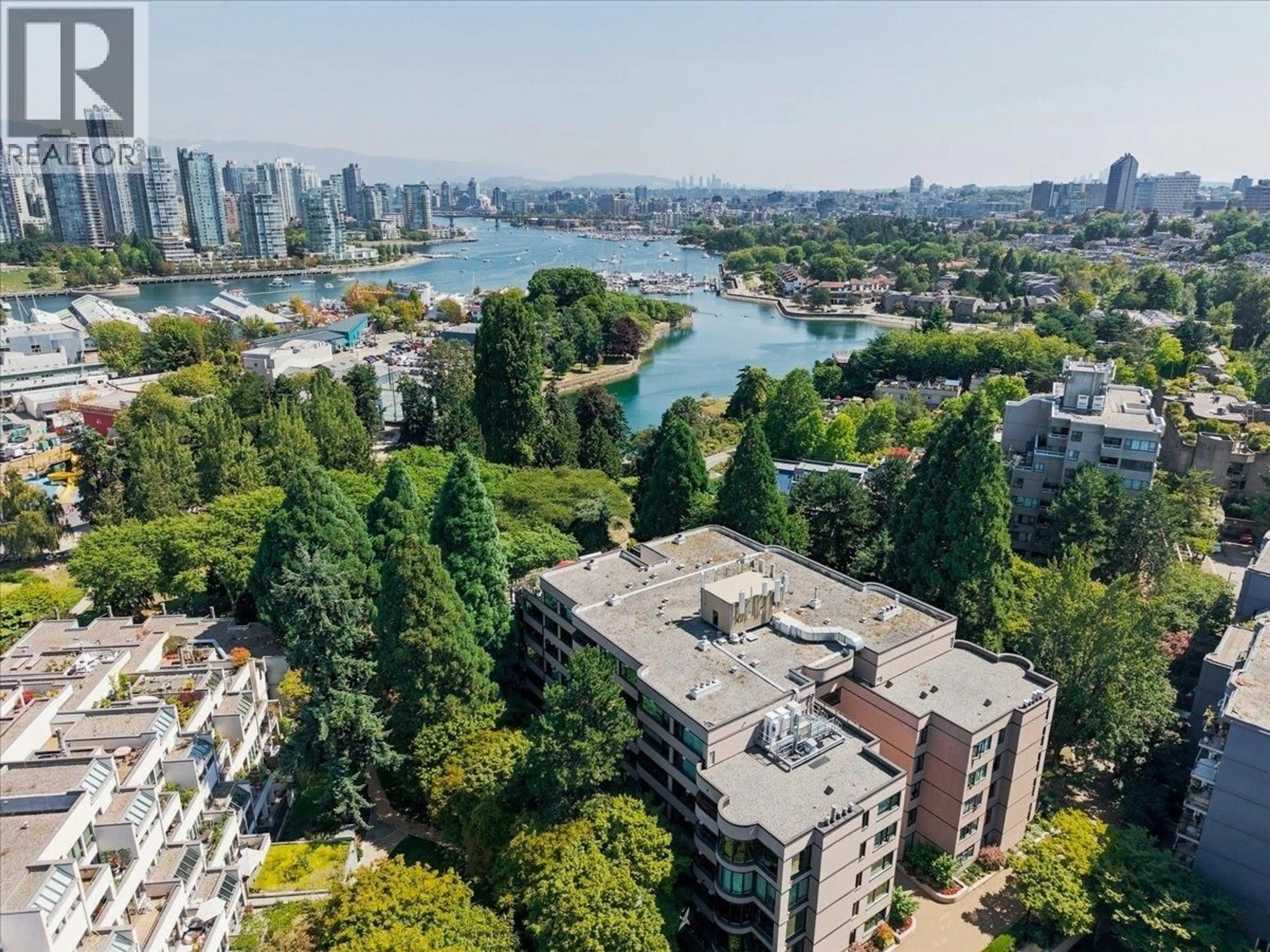 A pic from outside/outdoor area/front of a property/back of a property/a pic from drone, city buildings view from balcony for 43 - 1425 LAMEY'S MILL ROAD, Vancouver British Columbia V6H3W2