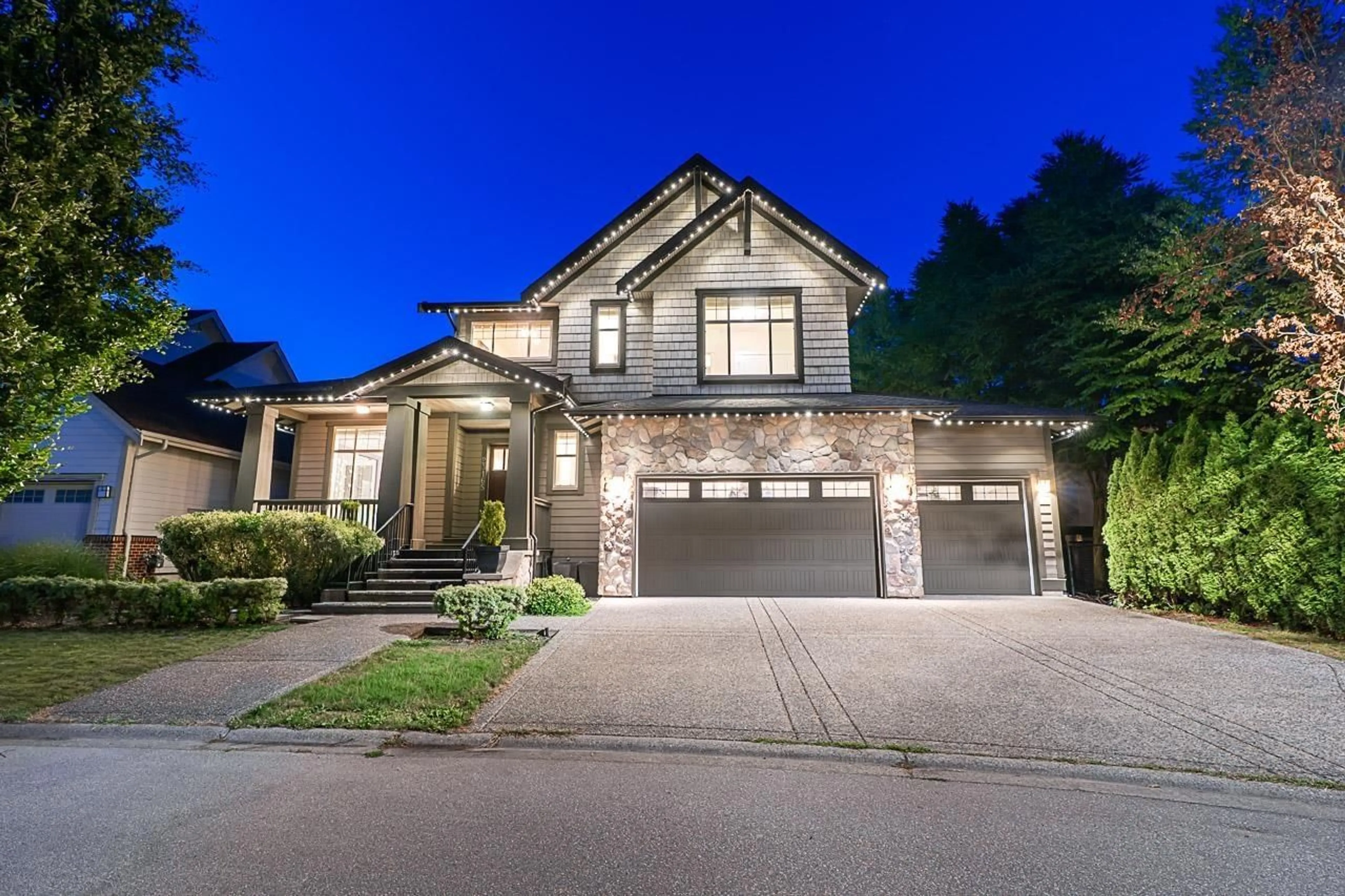 Home with brick exterior material, street for 23165 MUENCH TRAIL, Langley British Columbia V1M4G1