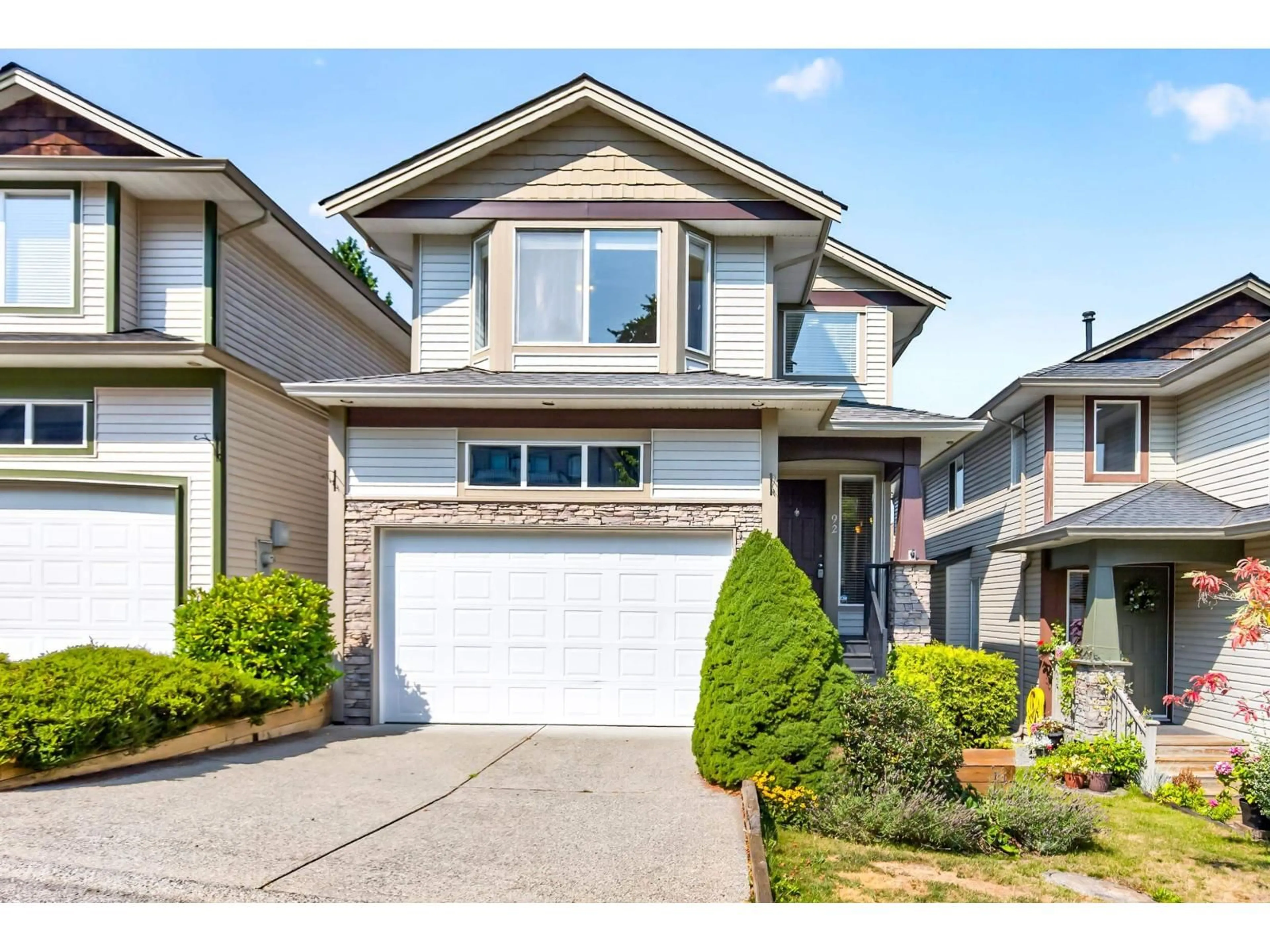 Home with vinyl exterior material, street for 92 - 8888 216 STREET, Langley British Columbia V1M3Z7