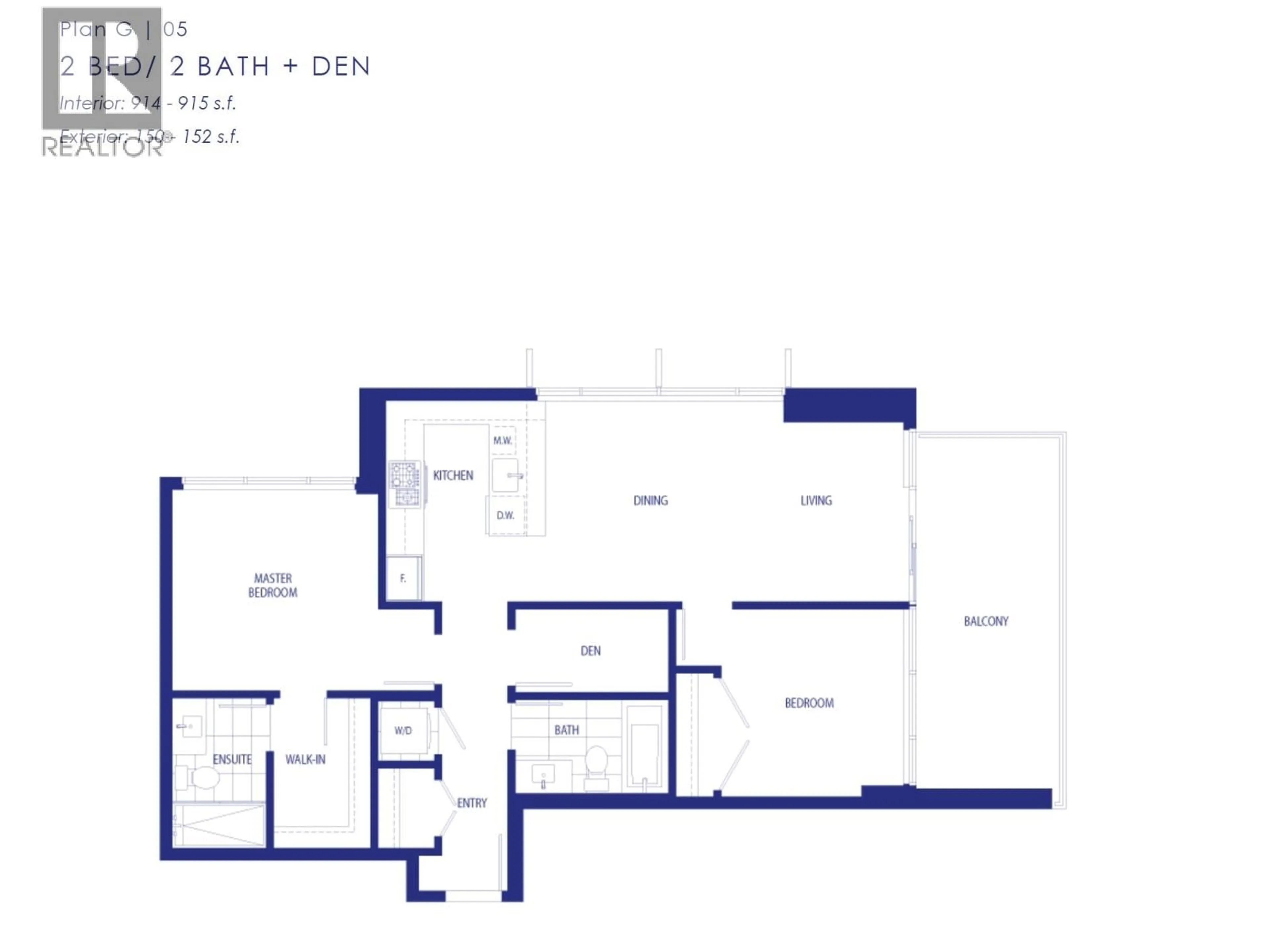 Floor plan for 605 - 5051 IMPERIAL STREET, Burnaby British Columbia V5J0J3