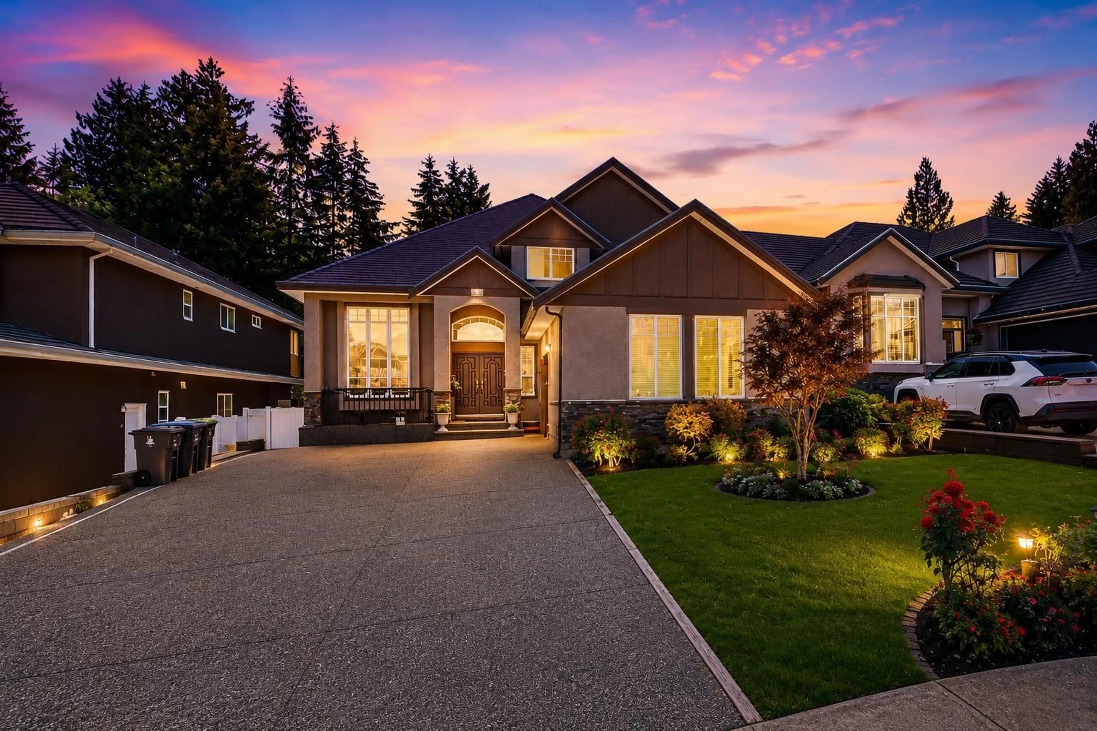 Home with brick exterior material, street for 16758 86 AVENUE, Surrey British Columbia V4N5N4