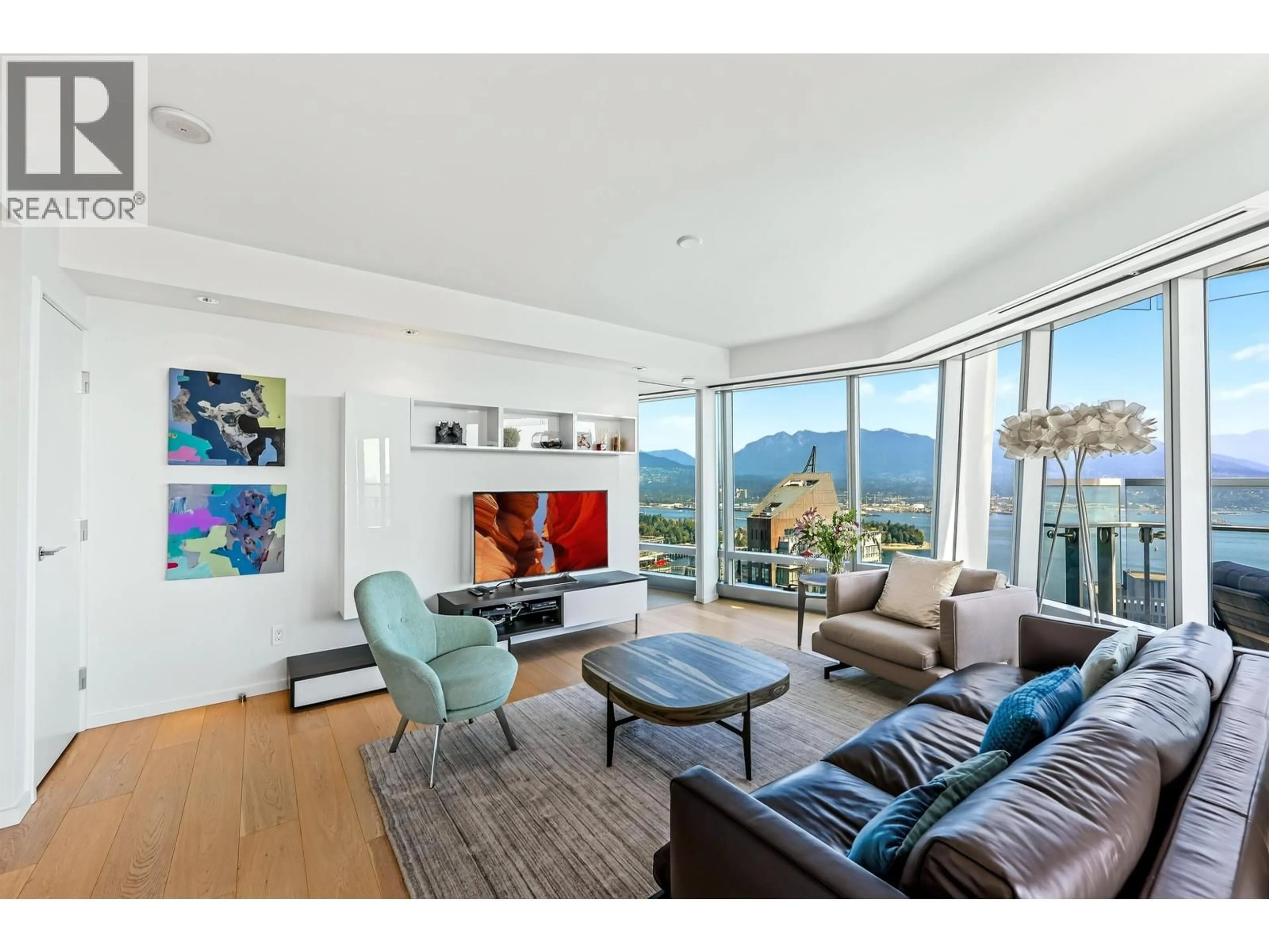 Living room with furniture, unknown for 4806 - 1151 GEORGIA STREET, Vancouver British Columbia V6E0B3