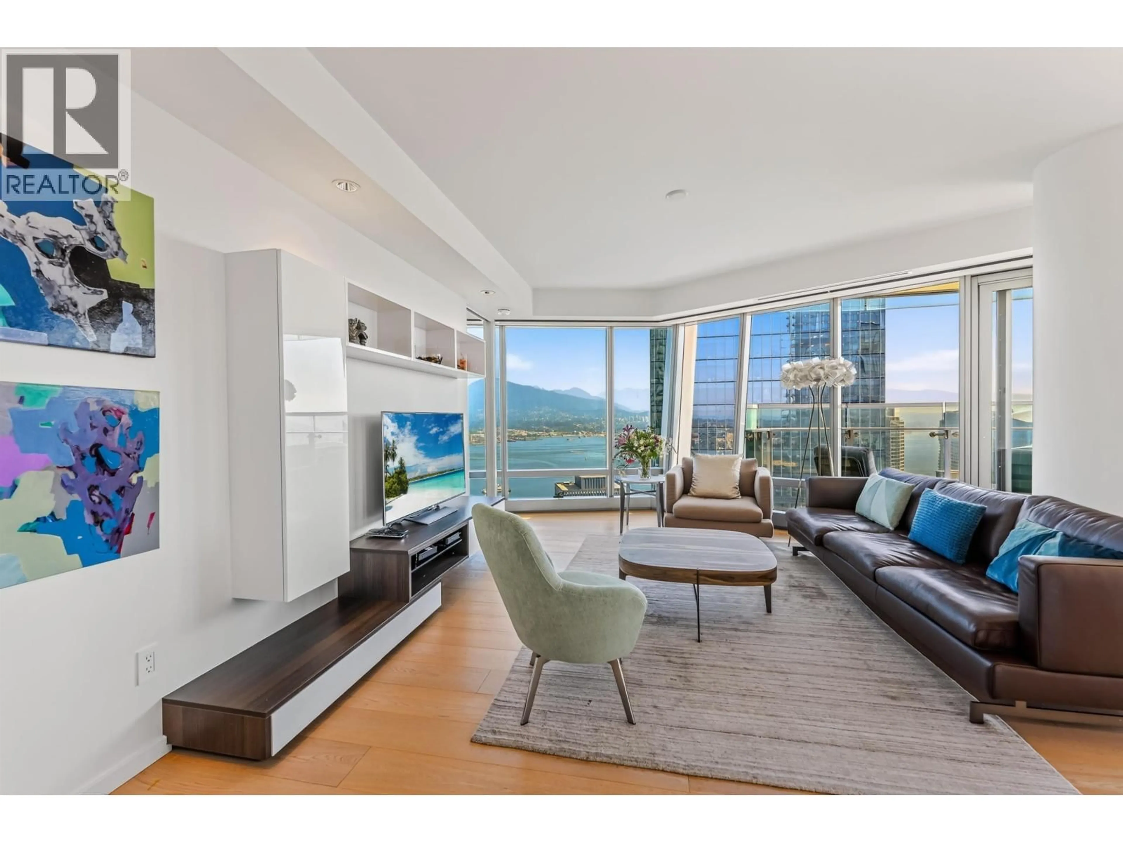 Living room with furniture, unknown for 4806 - 1151 GEORGIA STREET, Vancouver British Columbia V6E0B3