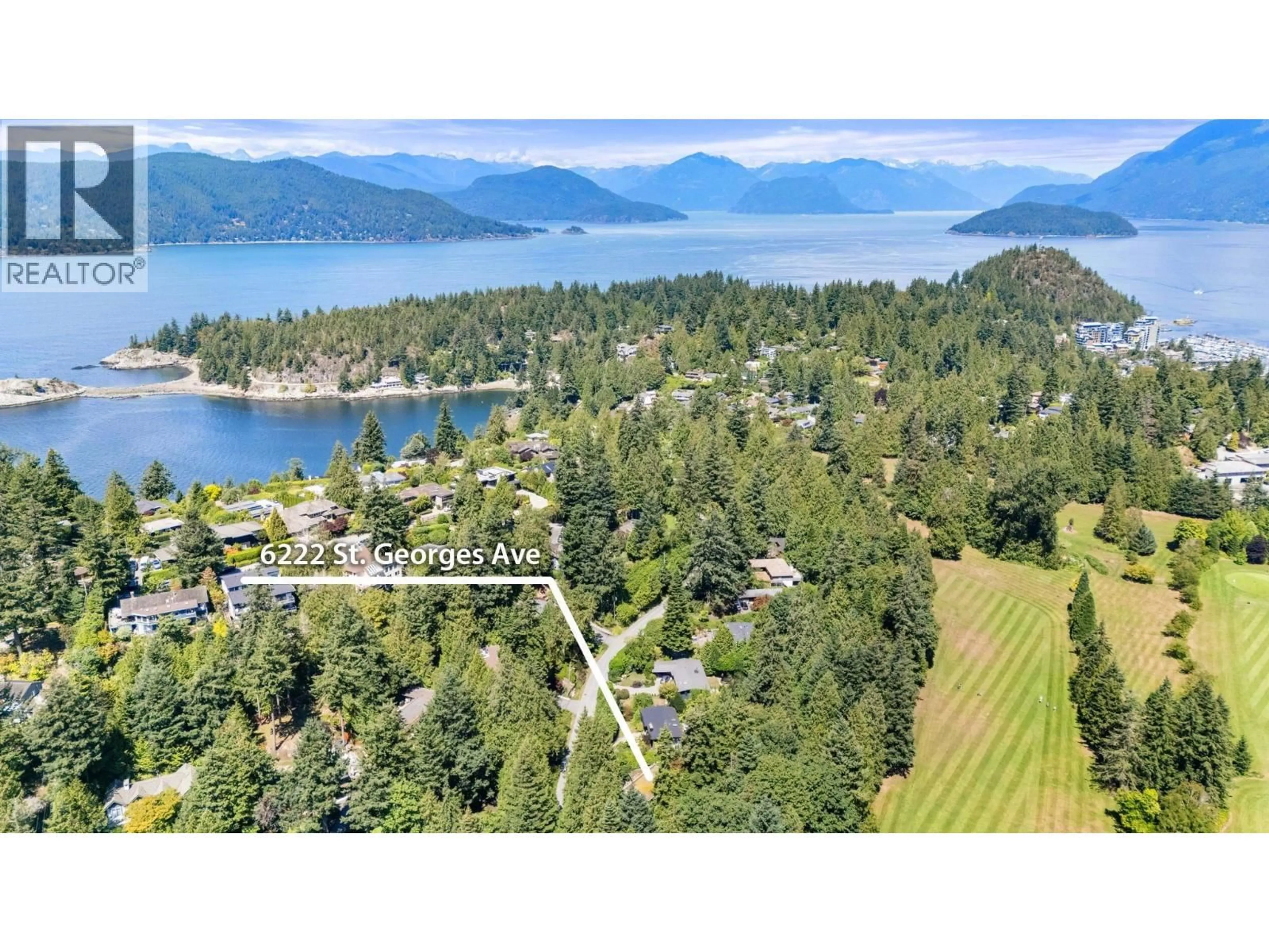 A pic from outside/outdoor area/front of a property/back of a property/a pic from drone, water/lake/river/ocean view for 6222 ST. GEORGES AVENUE, West Vancouver British Columbia V7W1Z7