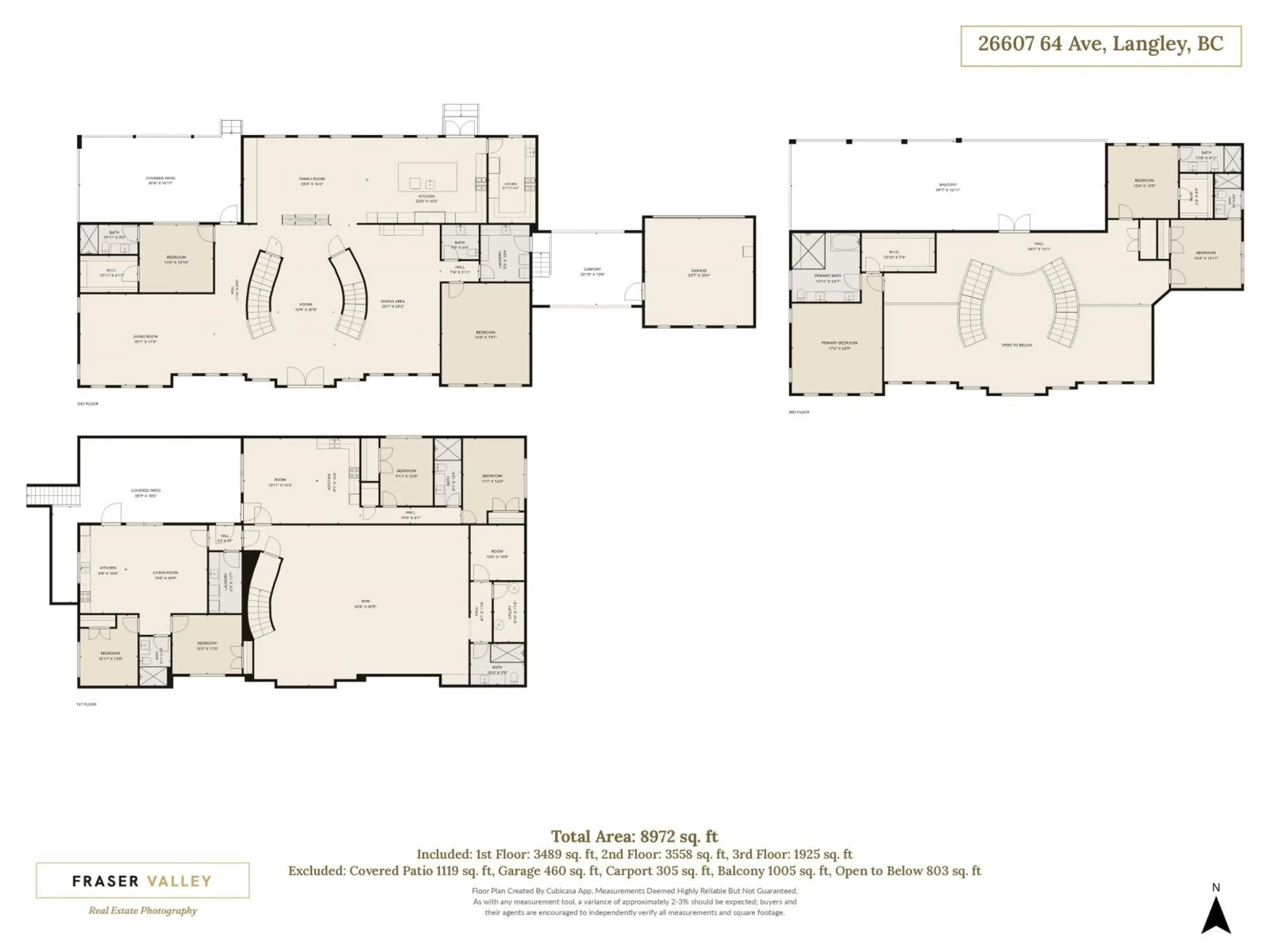 Floor plan for 26607 64 AVENUE, Langley British Columbia V4W1P9