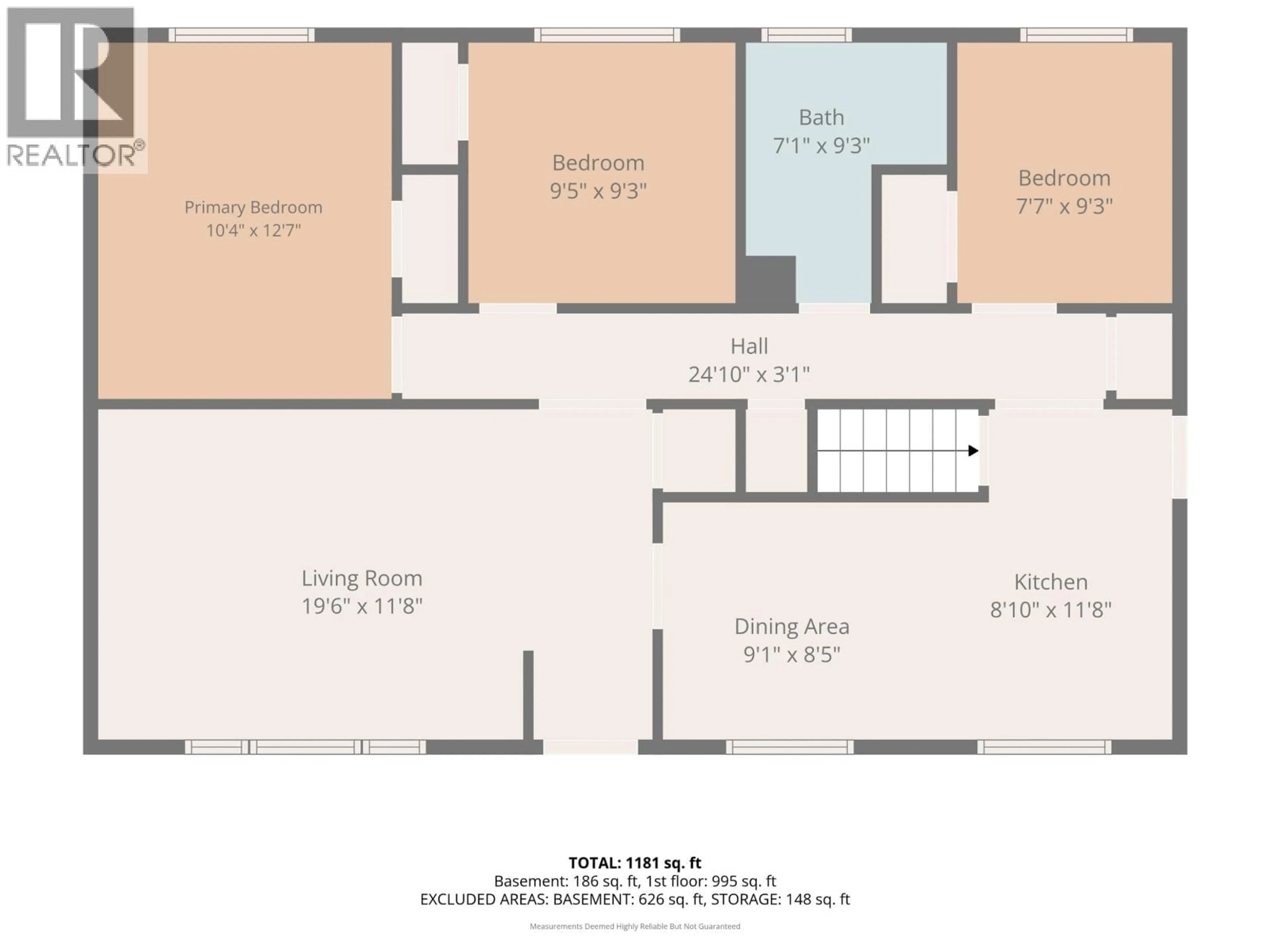Floor plan for 6049 KIM PLACE, Prince George British Columbia V2K3L6
