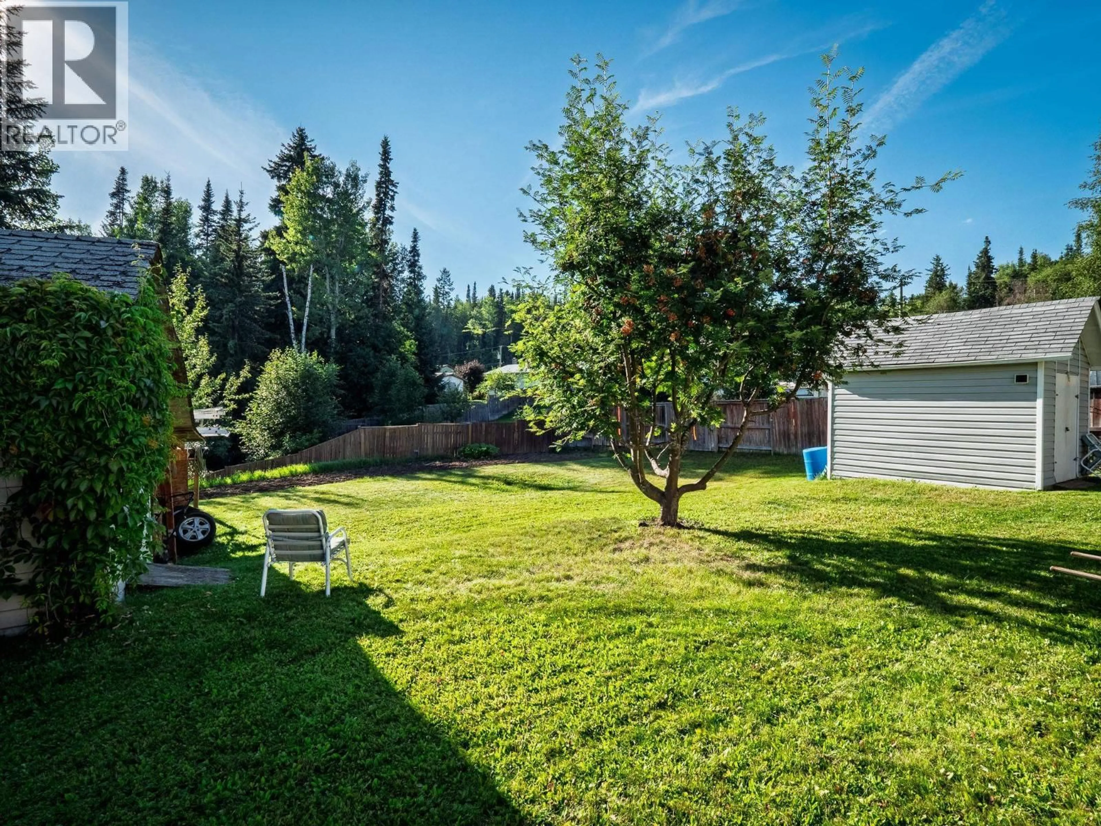 Patio, forest/trees view for 6049 KIM PLACE, Prince George British Columbia V2K3L6