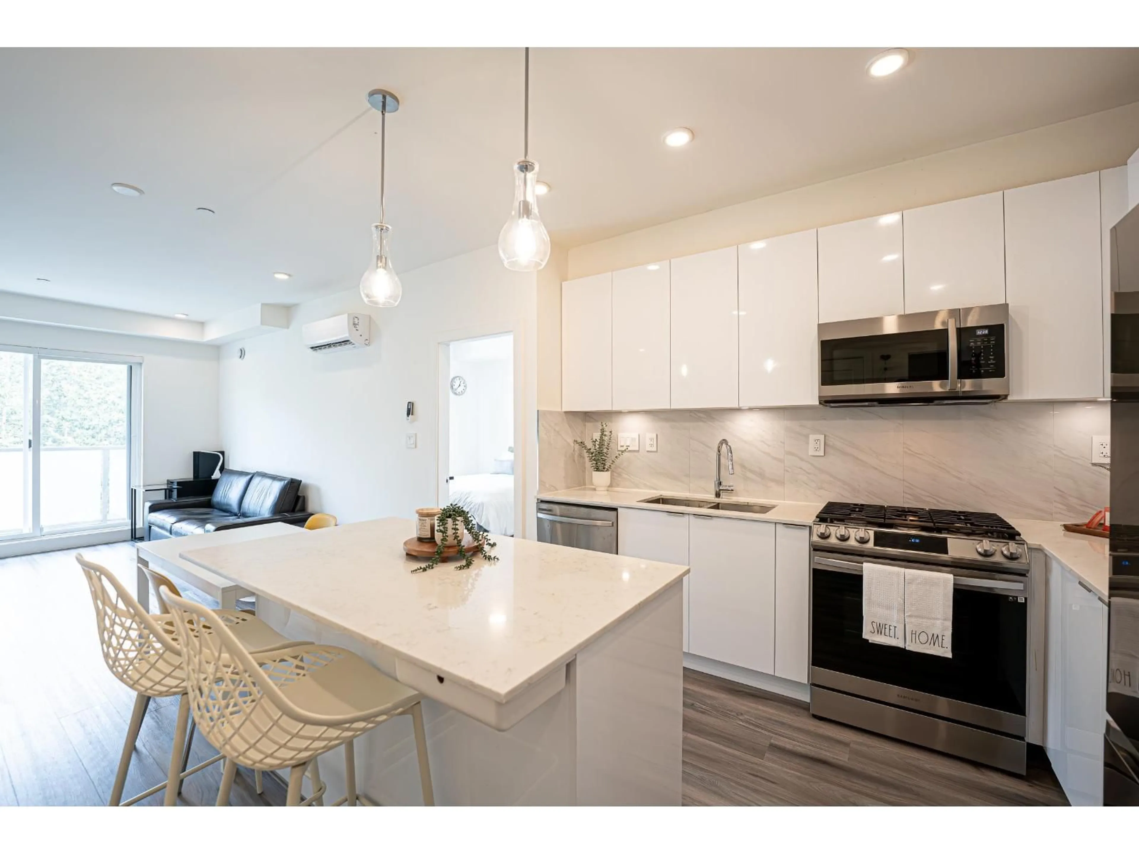 Open concept kitchen, unknown for A505 - 8447 202 STREET, Langley British Columbia V2Y2B7