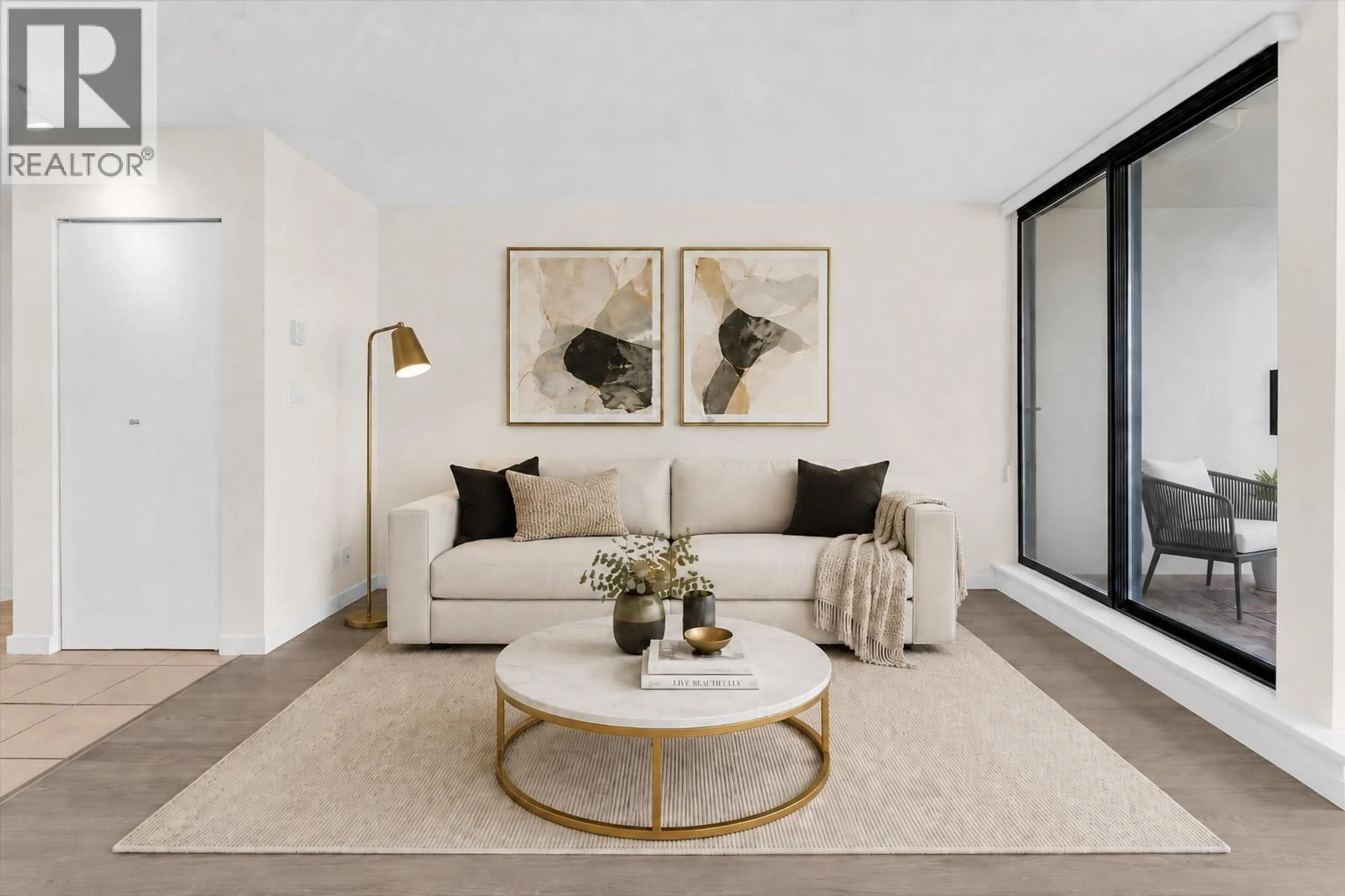 Living room with furniture, unknown for 1613 - 938 SMITHE STREET, Vancouver British Columbia V6Z3H8
