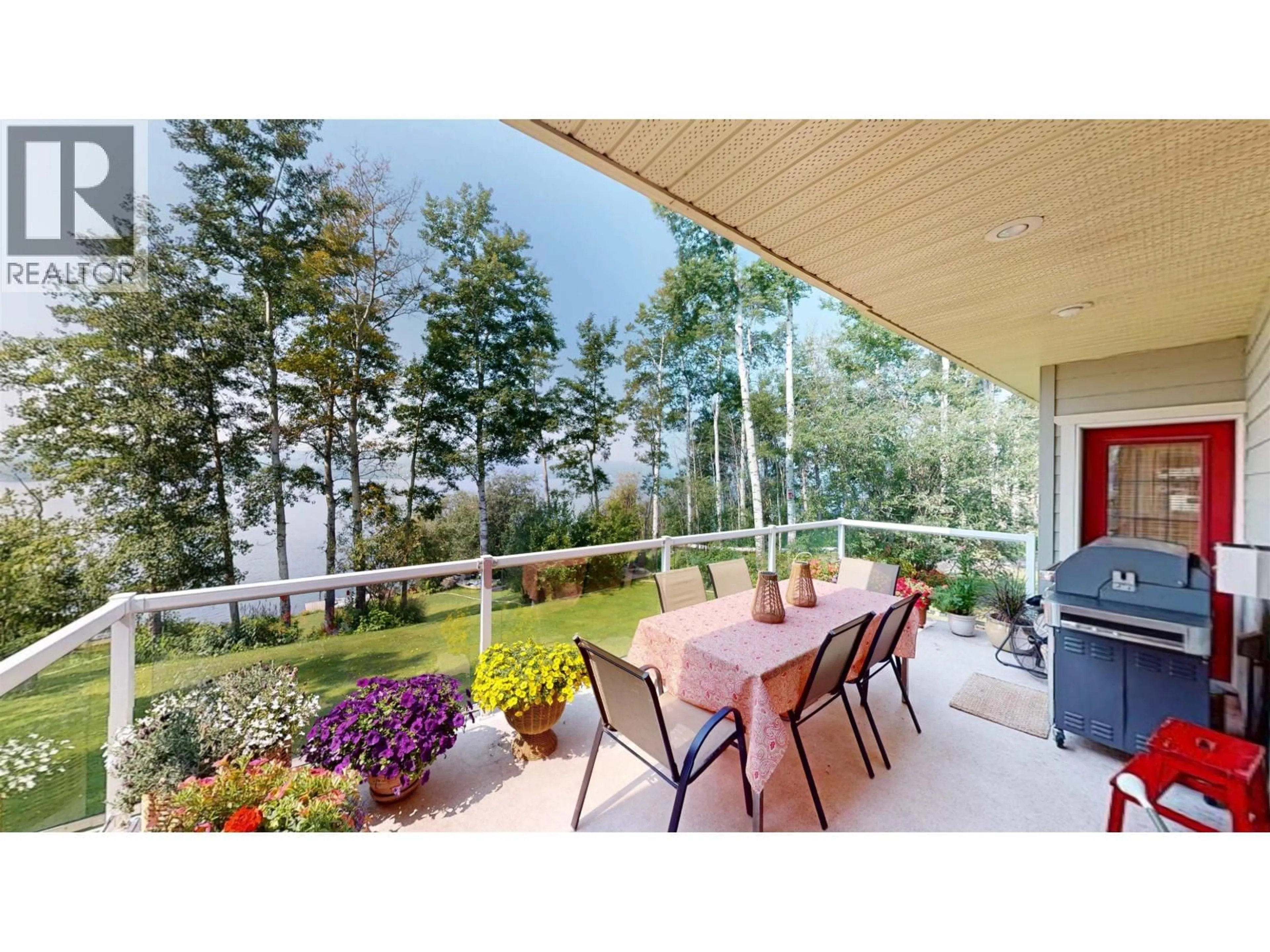 Patio, water/lake/river/ocean view for 13133 PARADISE LANE, Charlie Lake British Columbia V0C1H0