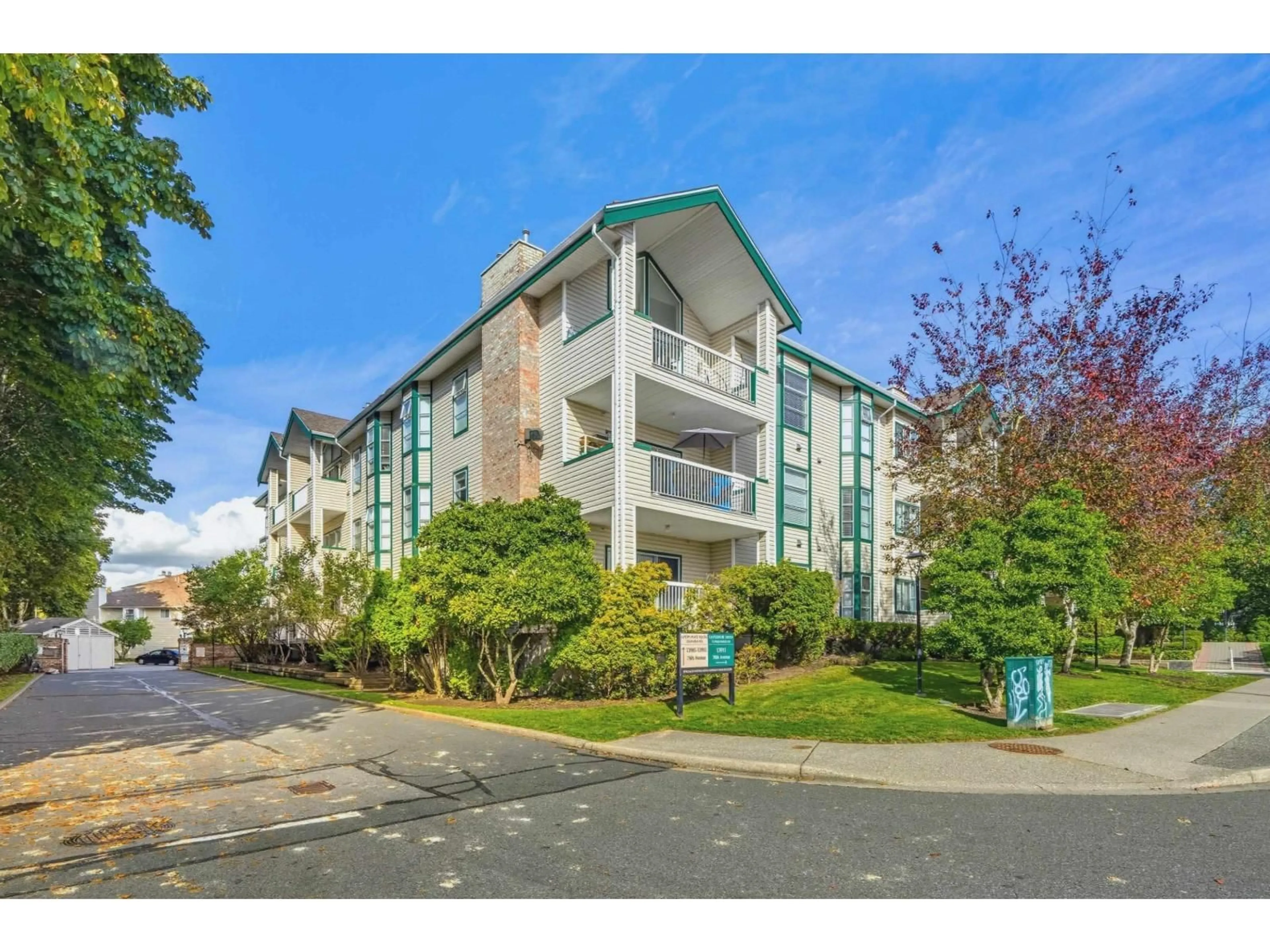 A pic from outside/outdoor area/front of a property/back of a property/a pic from drone, unknown for 219 - 13911 70 AVENUE, Surrey British Columbia V3W6B4