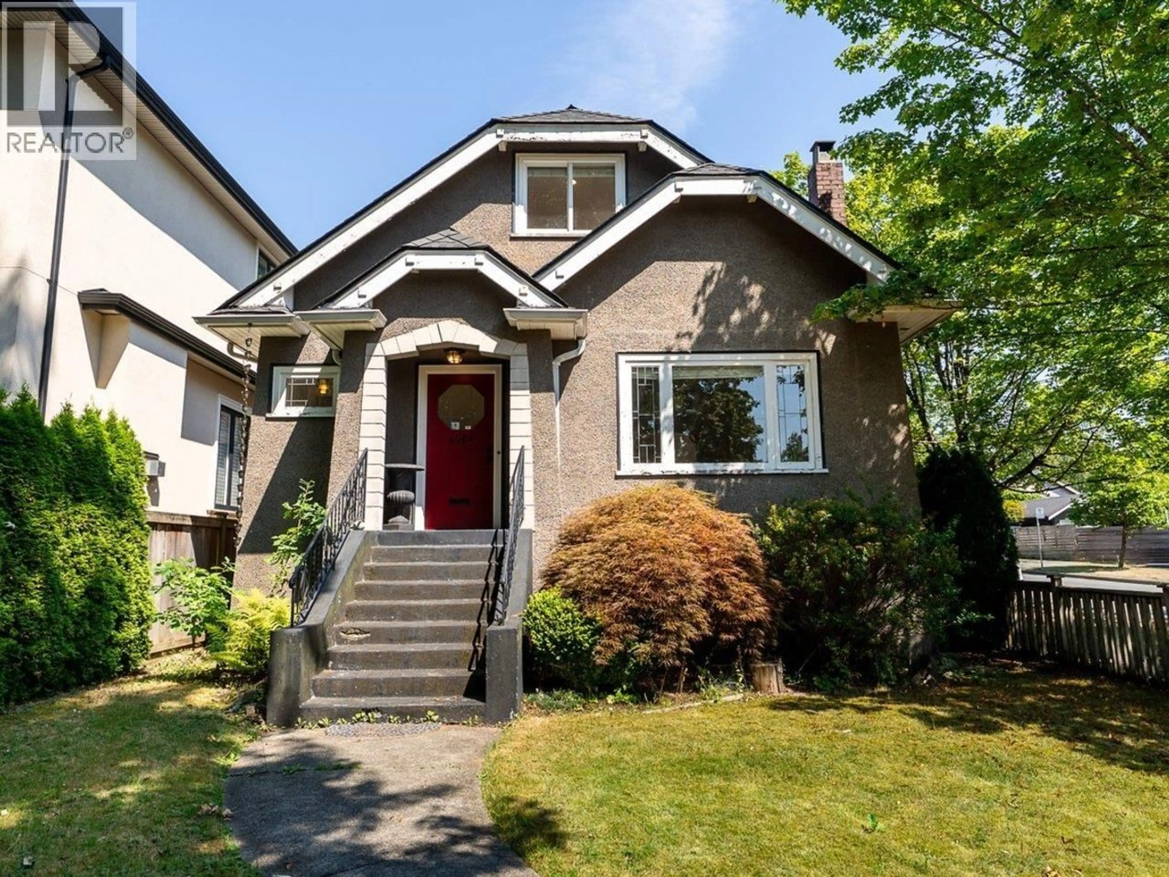 Home with vinyl exterior material, street for 2903 42ND AVENUE, Vancouver British Columbia V6N3G8