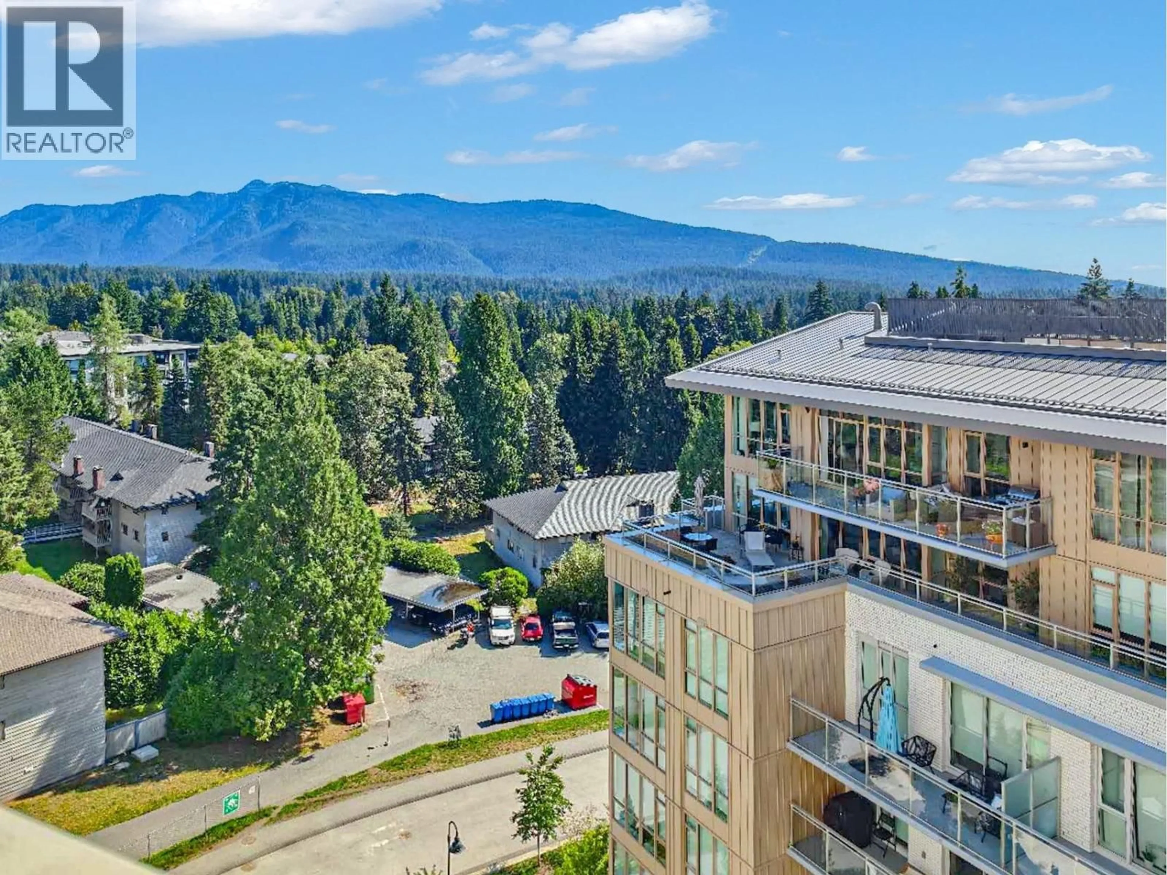 A pic from outside/outdoor area/front of a property/back of a property/a pic from drone, mountain view for 904 - 2375 EMERY COURT, North Vancouver British Columbia V7J0E8
