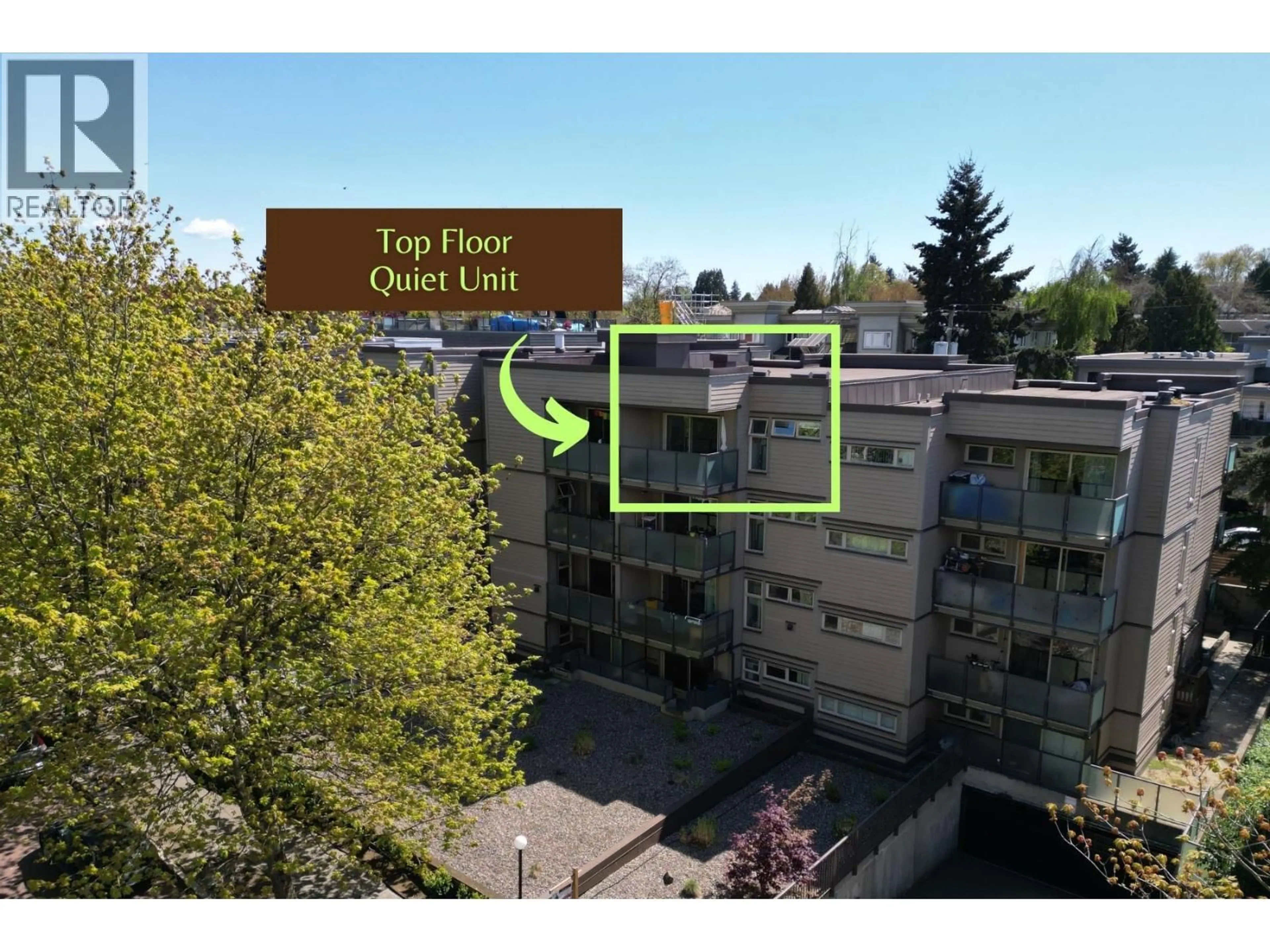 A pic from outside/outdoor area/front of a property/back of a property/a pic from drone, unknown for 405 - 1864 FRANCES STREET, Vancouver British Columbia V5L1Z7