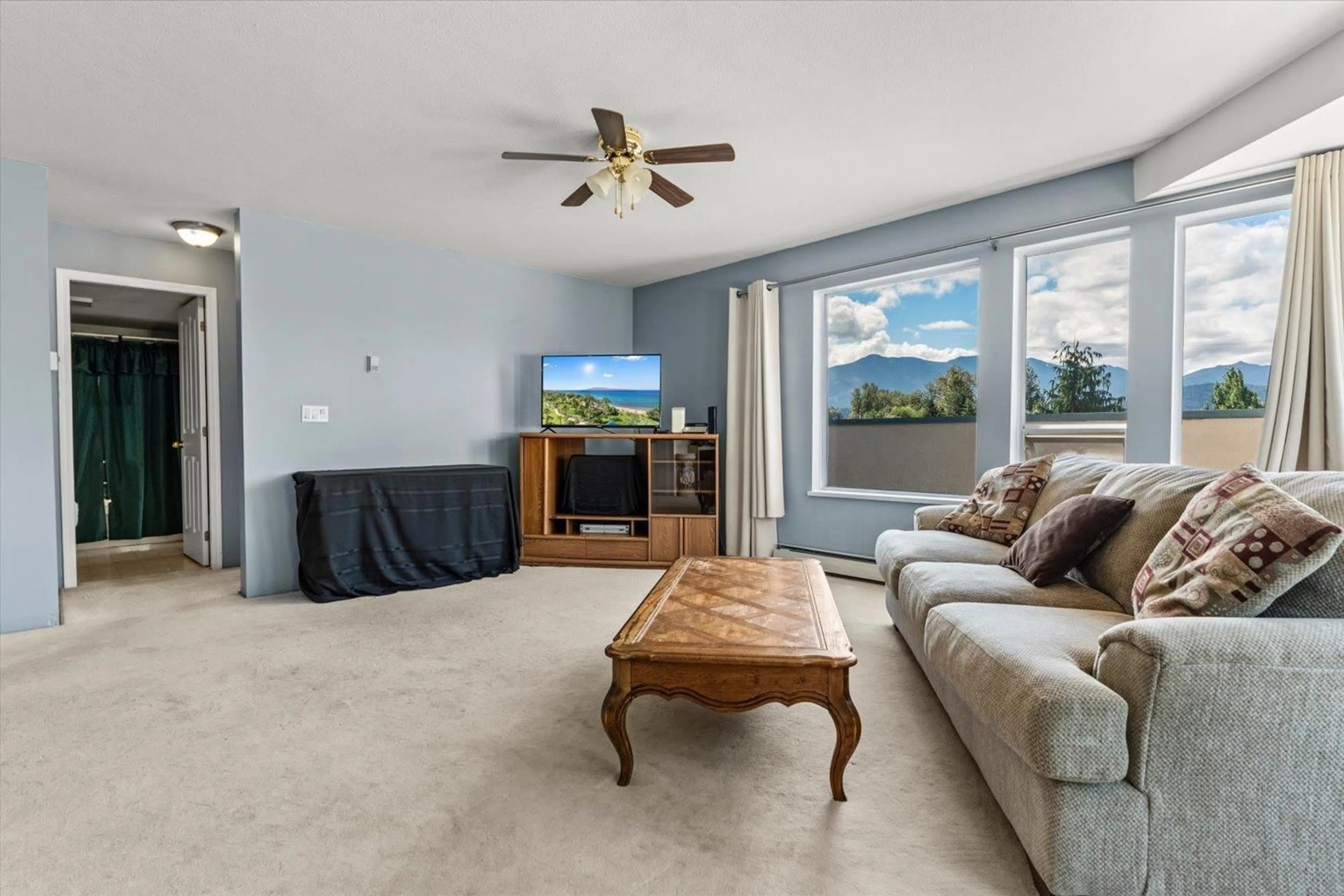 Living room with furniture, unknown for 217 - 7685 AMBER DRIVE, Chilliwack British Columbia V2R3P3