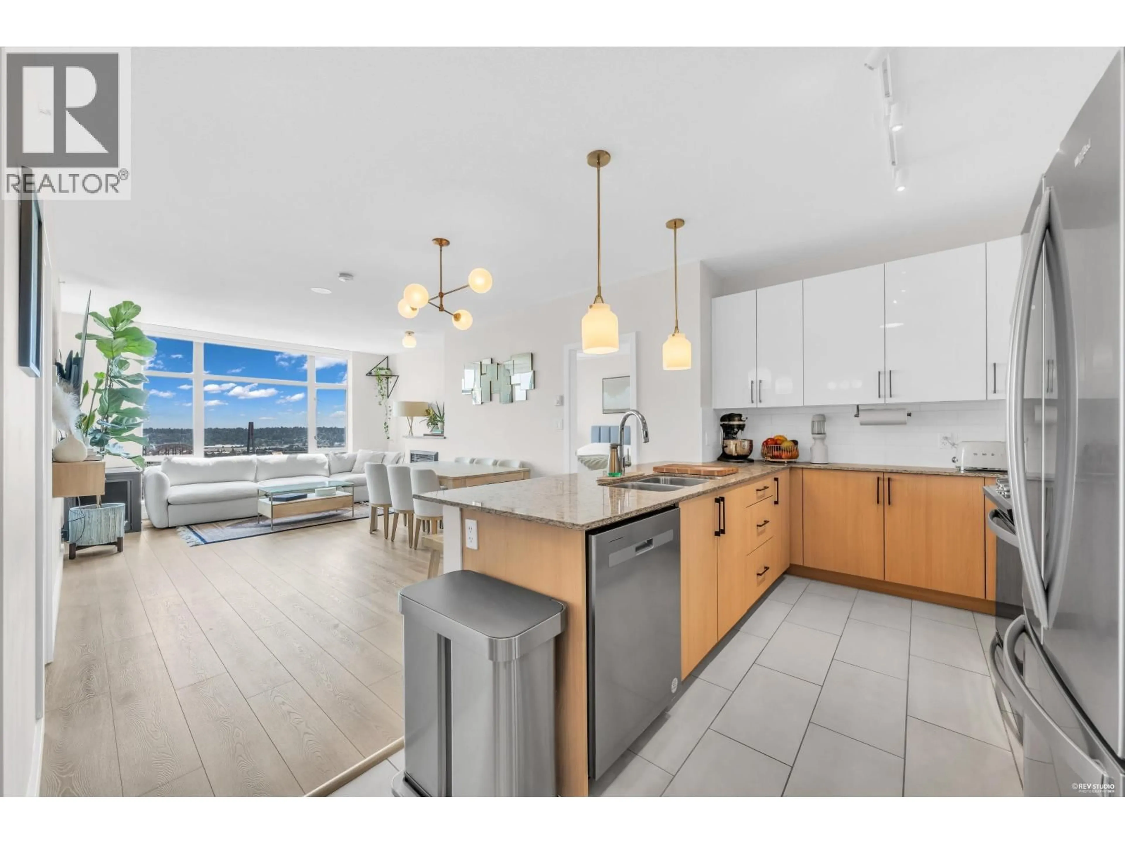 Open concept kitchen, unknown for 1805 - 280 ROSS DRIVE, New Westminster British Columbia V3L0C2