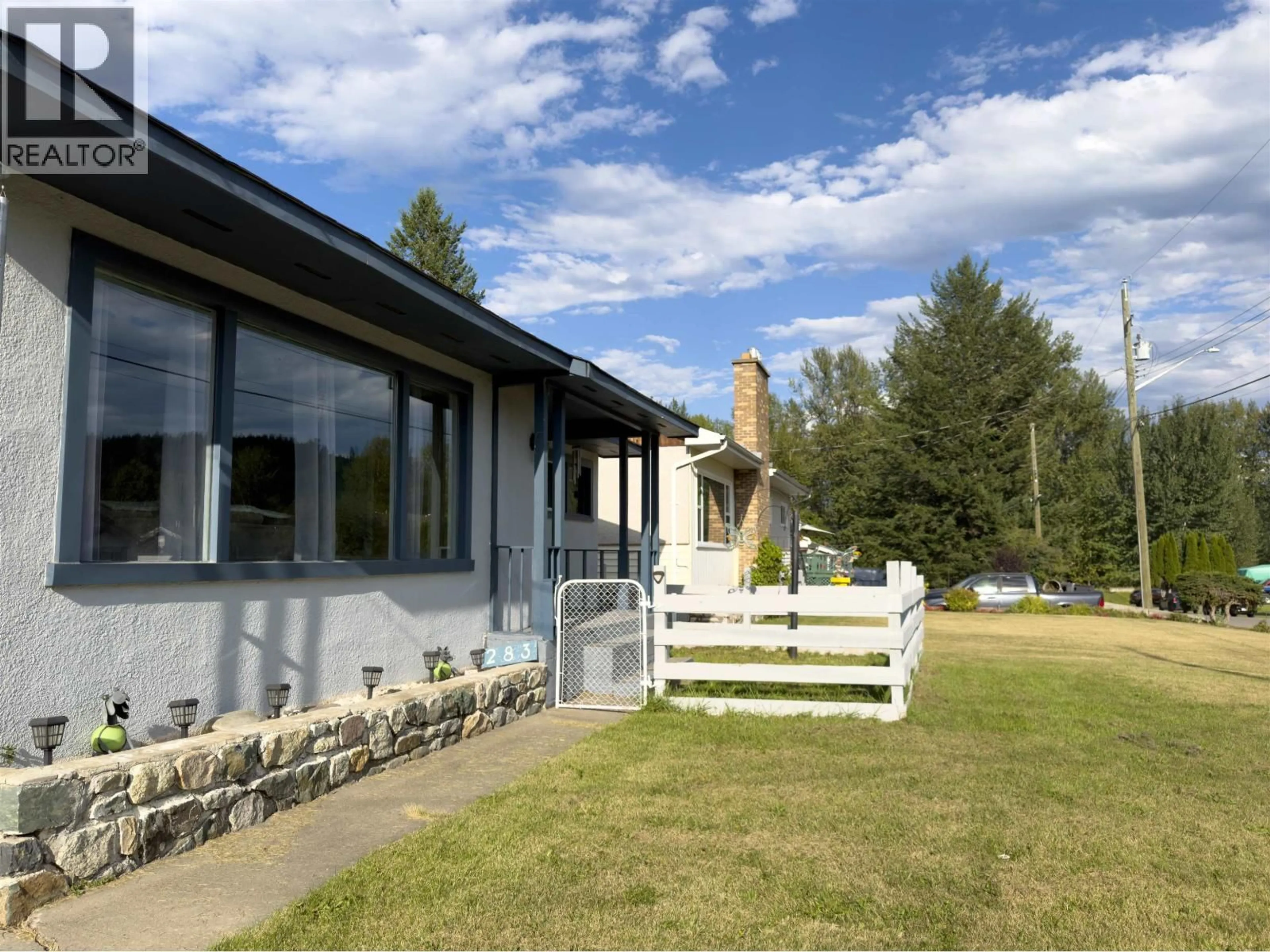 A pic from outside/outdoor area/front of a property/back of a property/a pic from drone, unknown for 283 DOHERTY DRIVE, Quesnel British Columbia V2J1B6