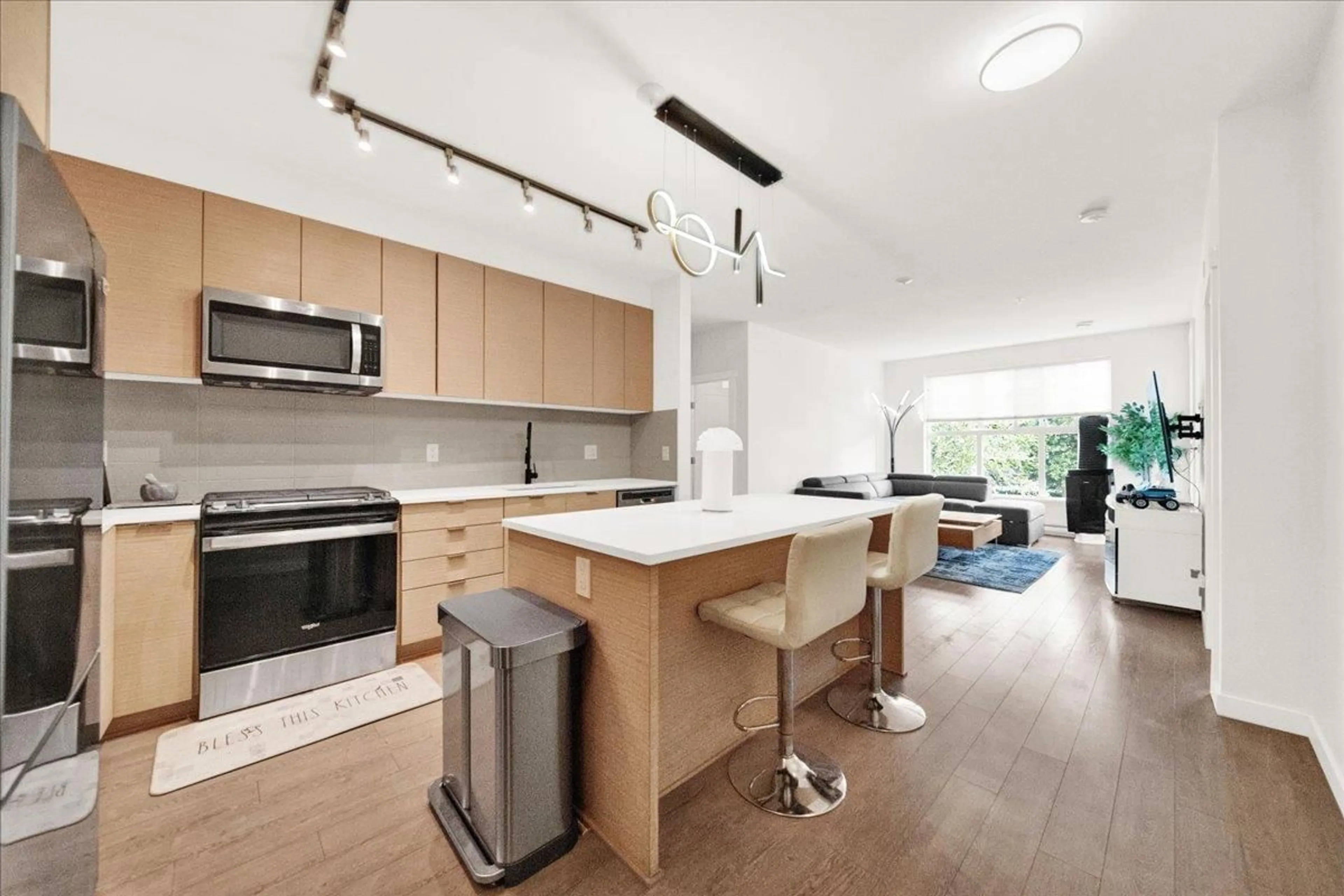 Open concept kitchen, unknown for #B208 - 8150 207 STREET, Langley British Columbia V2Y4J3