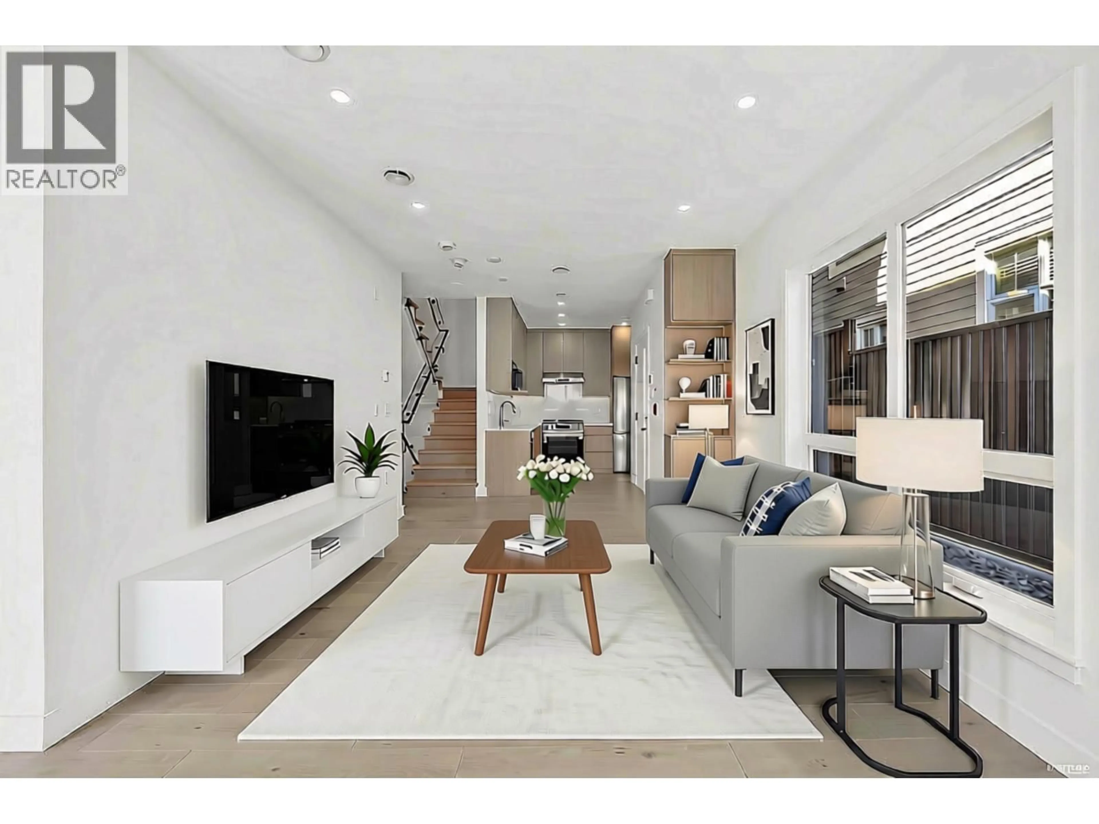 Living room with furniture, unknown for 4 - 3800 PENDER STREET, Burnaby British Columbia V5C2L5
