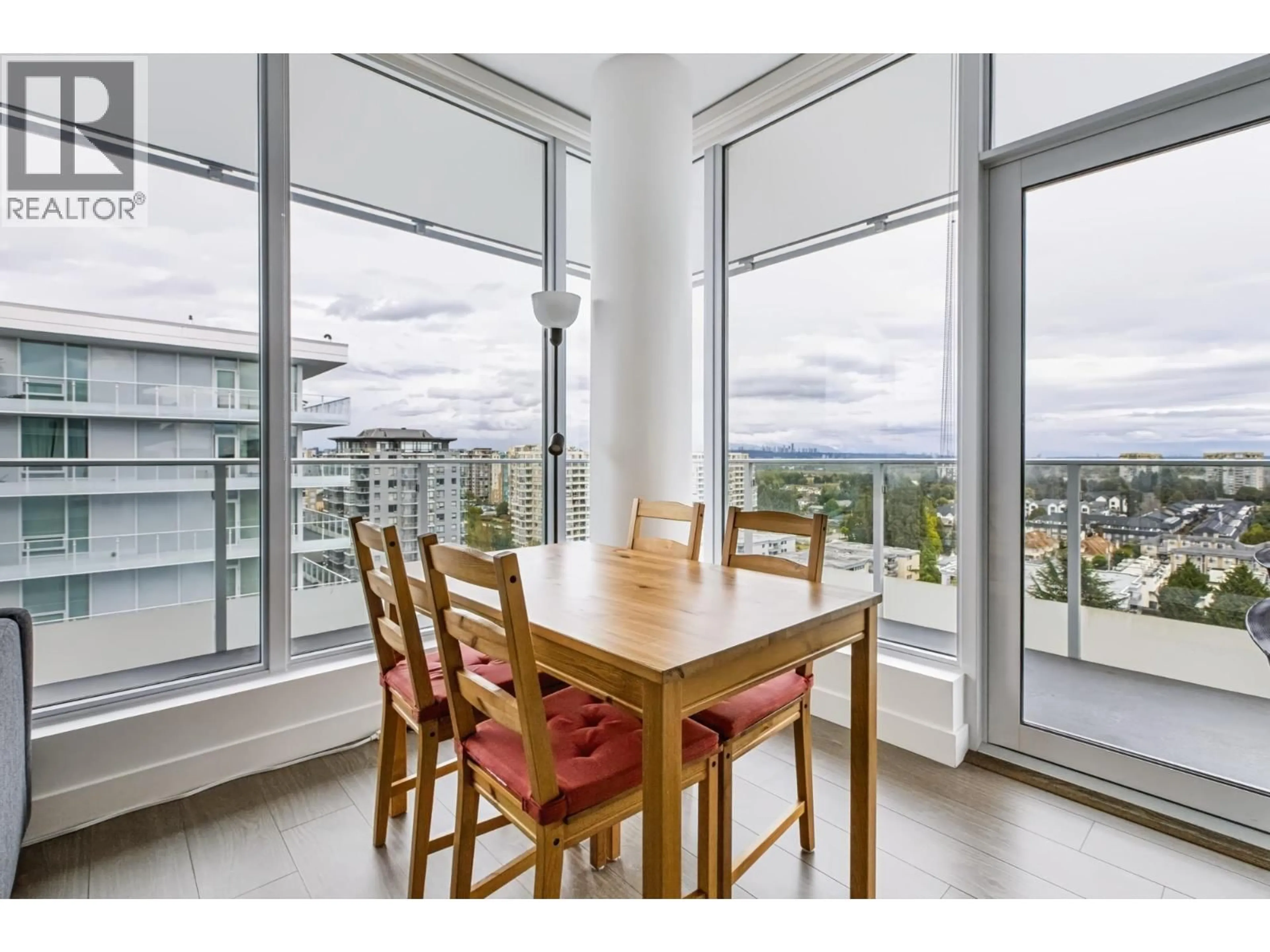 Dining room, wood/laminate floor for 1412 - 8133 COOK ROAD, Richmond British Columbia V6Y0L7