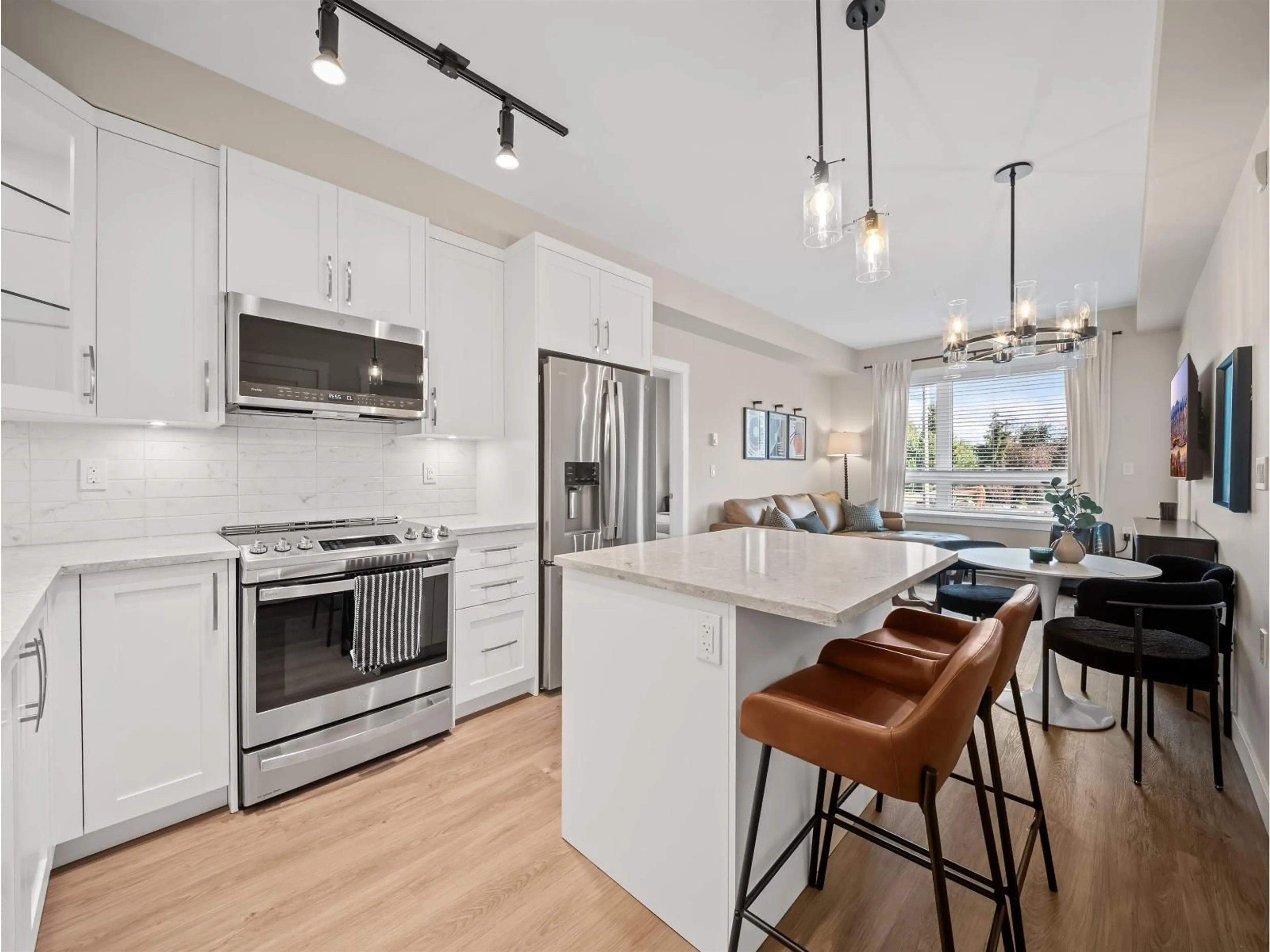 Open concept kitchen, unknown for A524 - 8233 208B STREET STREET, Langley British Columbia V2Y4M7
