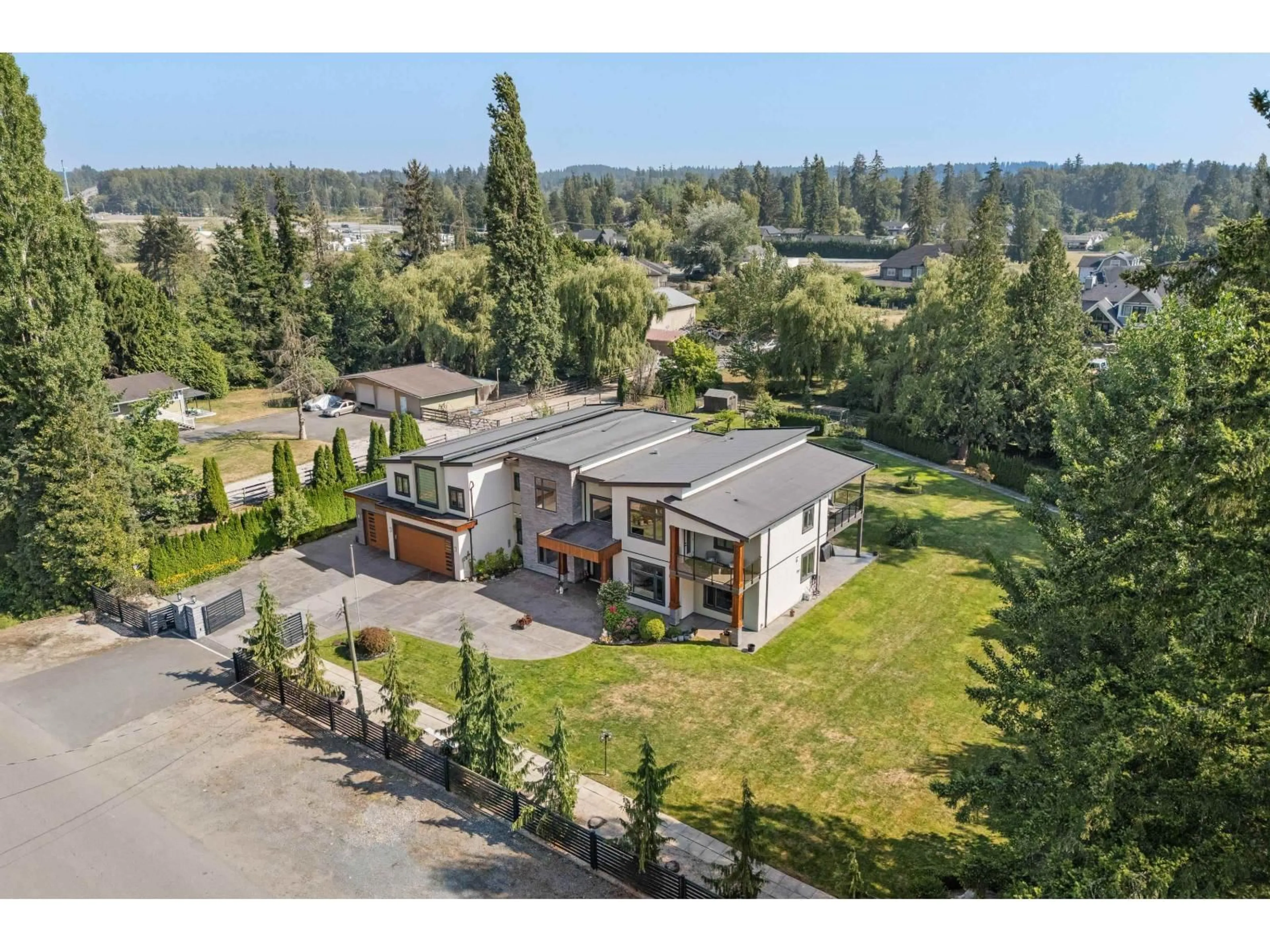 A pic from outside/outdoor area/front of a property/back of a property/a pic from drone, unknown for 22998 74 AVENUE, Langley British Columbia V2Y2S2