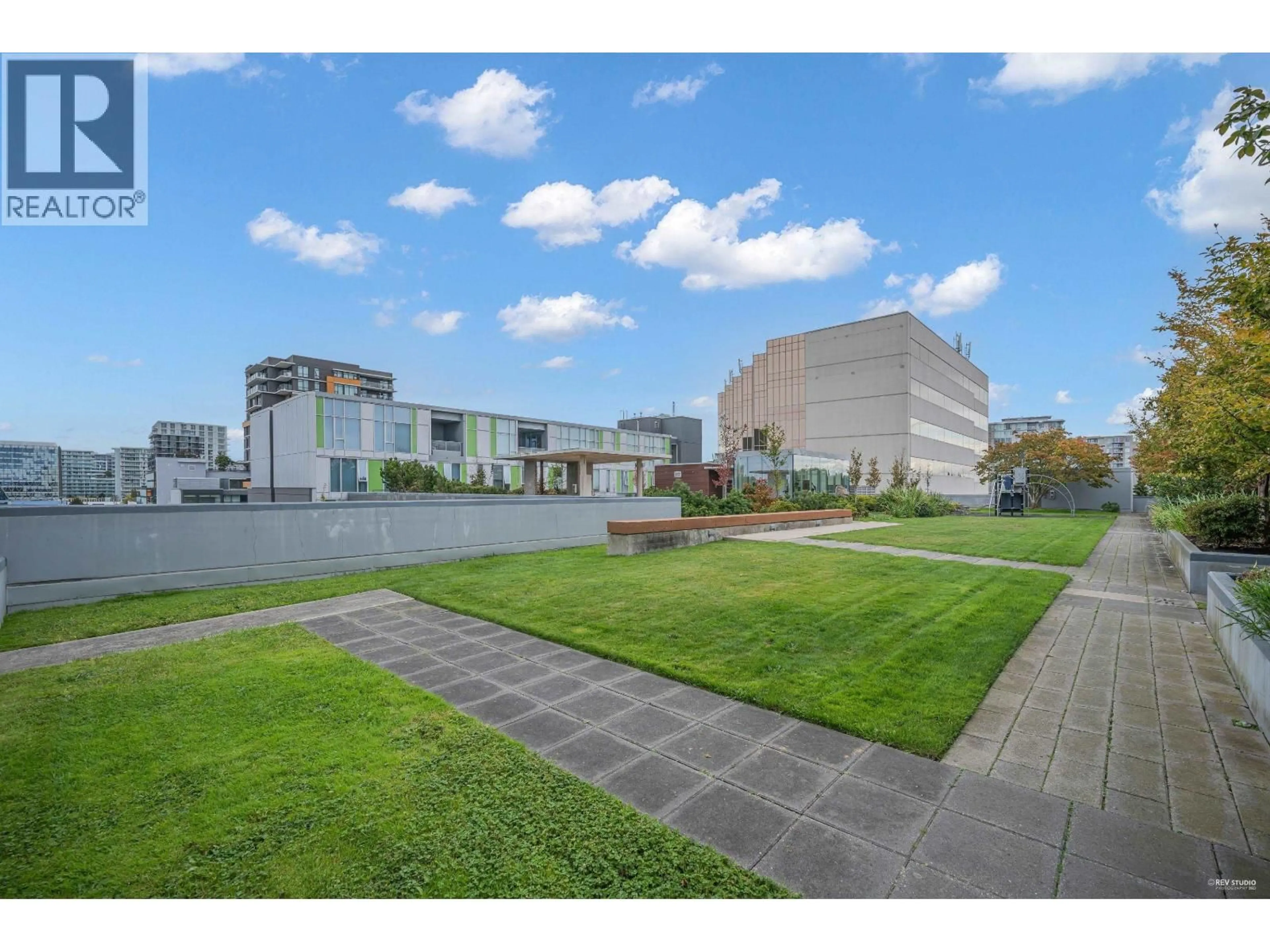 A pic from outside/outdoor area/front of a property/back of a property/a pic from drone, street for 607 - 7080 NO. 3 ROAD, Richmond British Columbia V6Y0B5