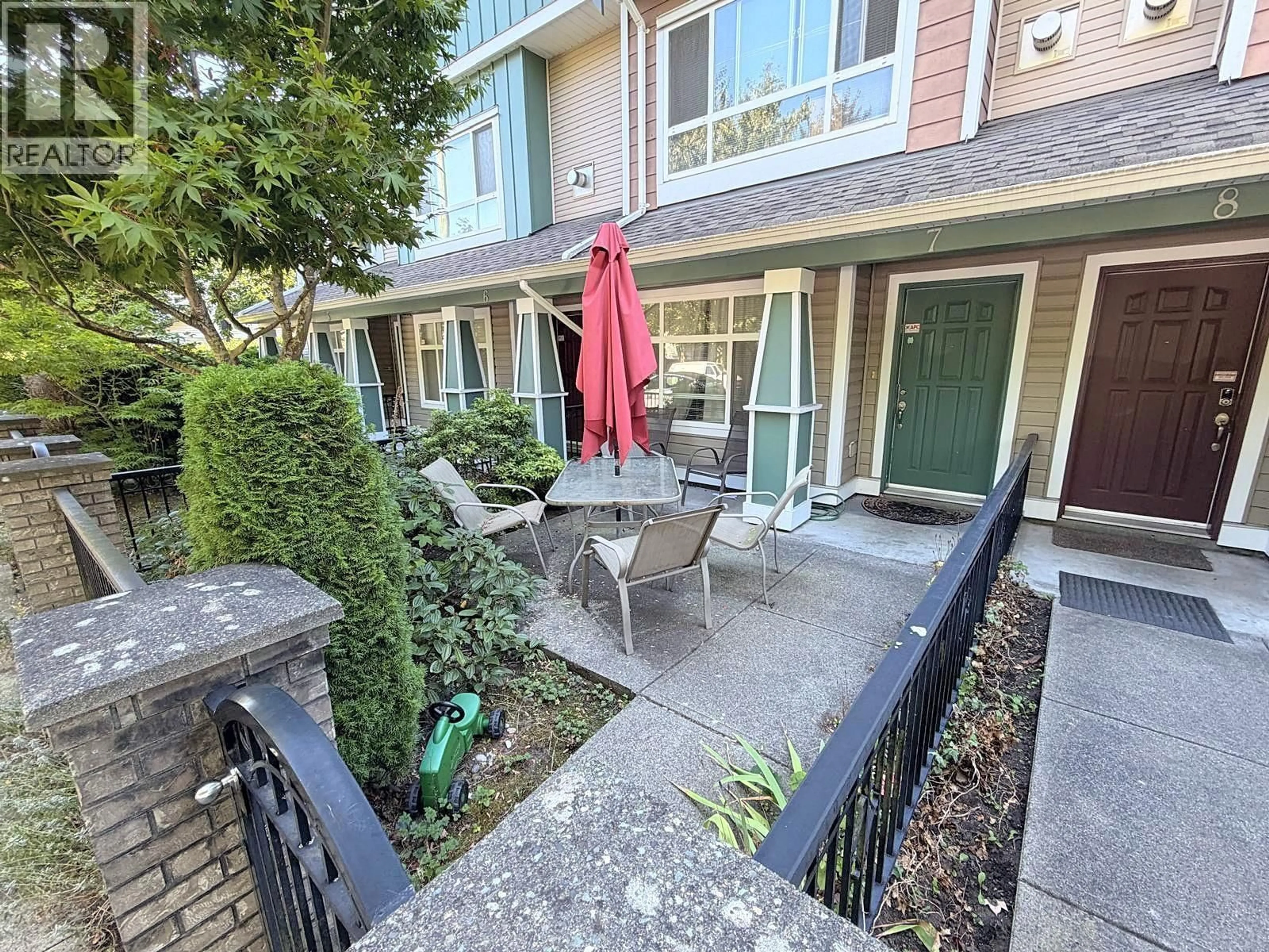 Patio, street for 7 - 8080 BENNETT ROAD, Richmond British Columbia V6Y1N5