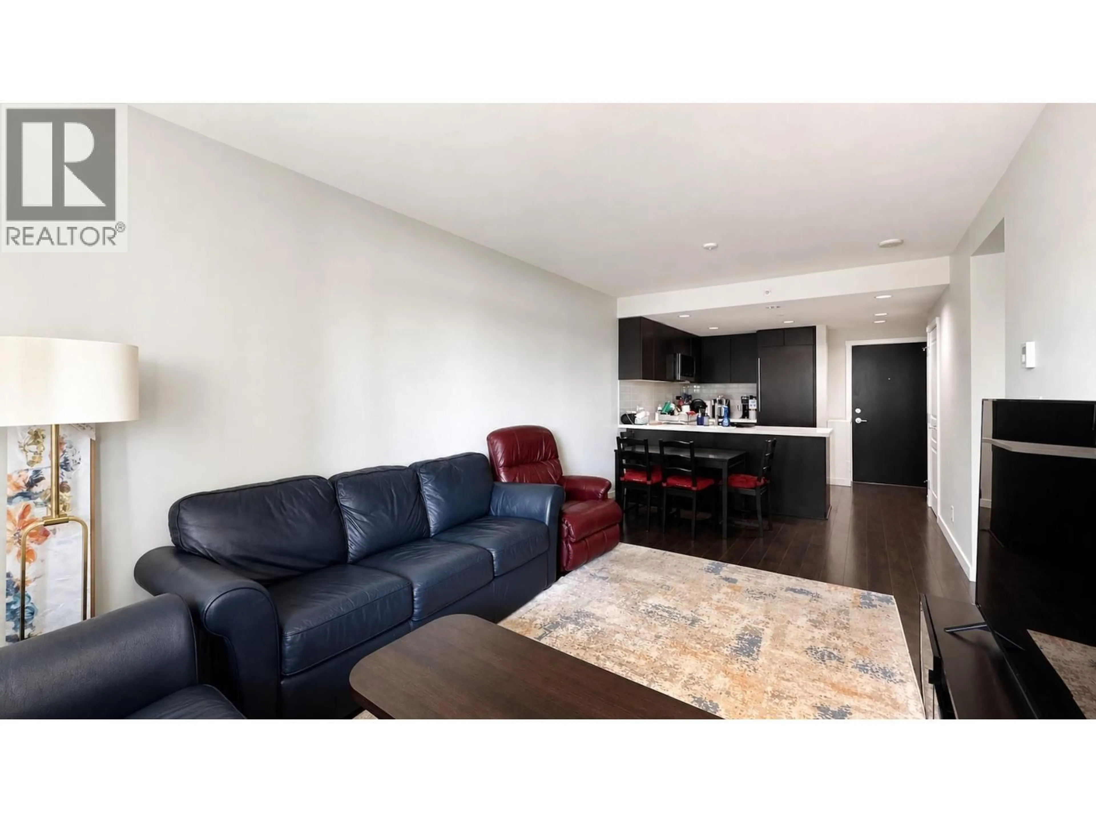Living room with furniture, wood/laminate floor for 1805 - 3093 WINDSOR GATE, Coquitlam British Columbia V3B0N2