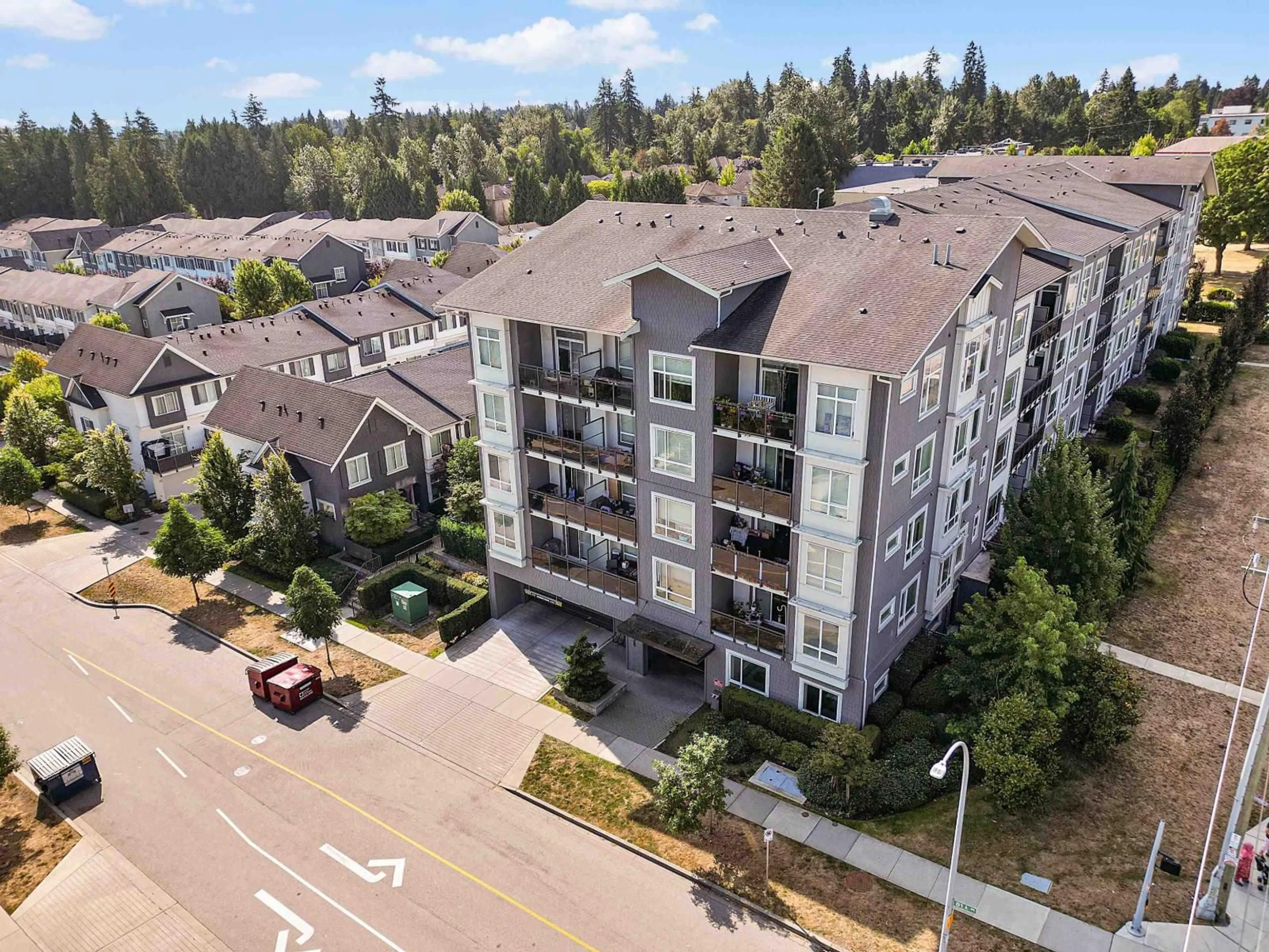 A pic from outside/outdoor area/front of a property/back of a property/a pic from drone, unknown for 106 - 13628 81A AVENUE, Surrey British Columbia V3W3E2