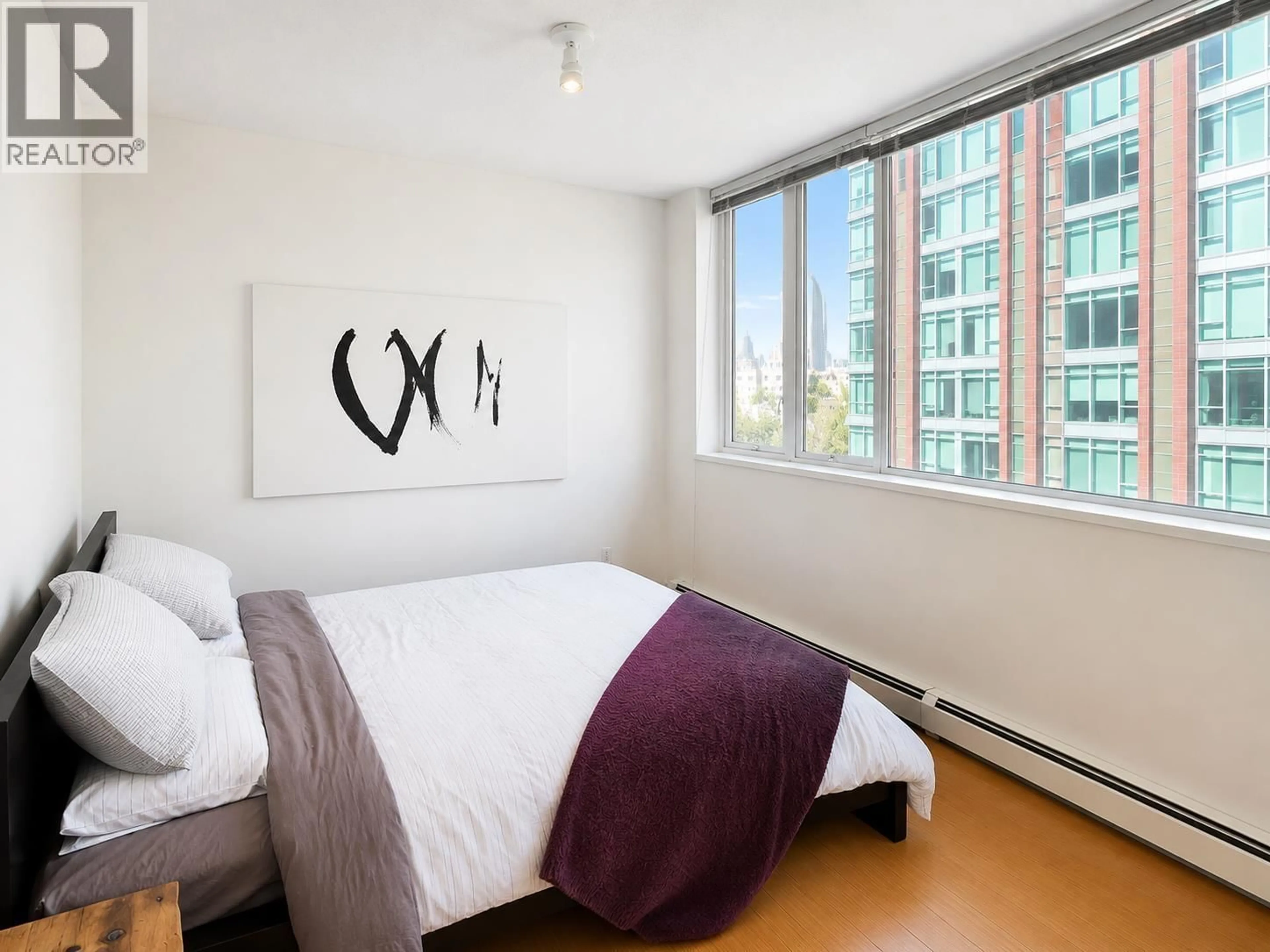 Bedroom with bed, unknown for 702 - 1325 ROLSTON STREET, Vancouver British Columbia V6B0M2